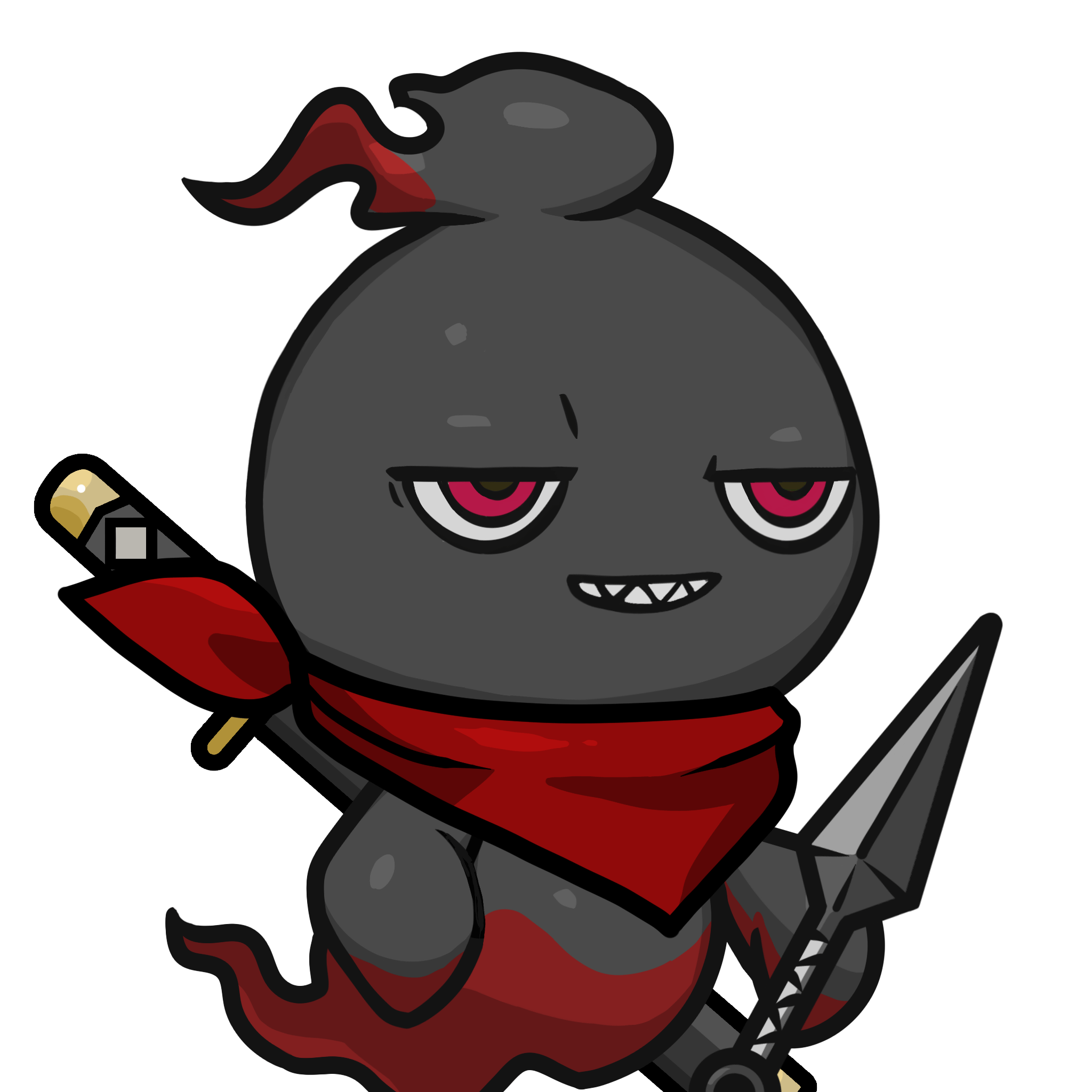 Mitama-Black_Red #02507