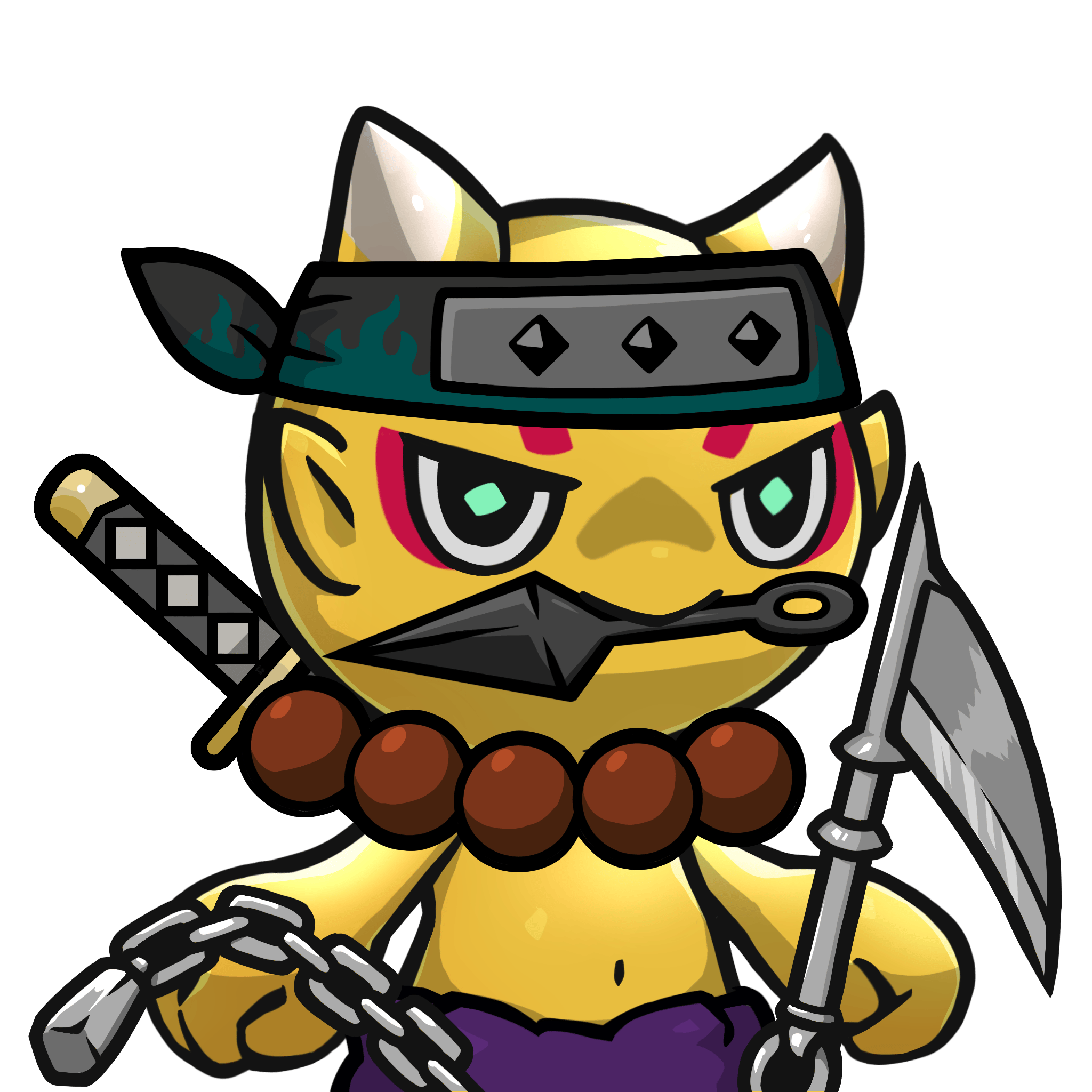 Yama-Gold(kunai) #25129