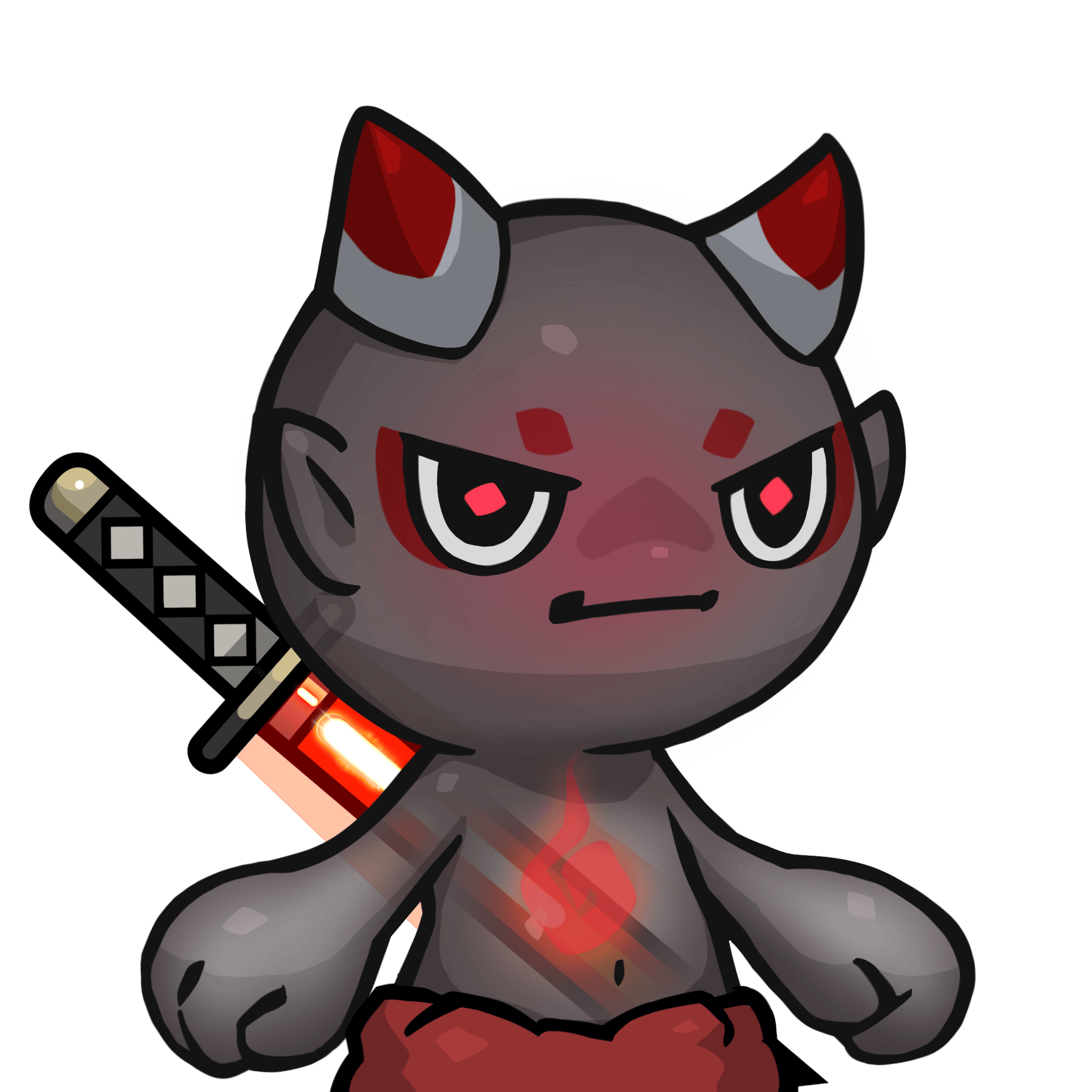 Yama-Transparent red #25132