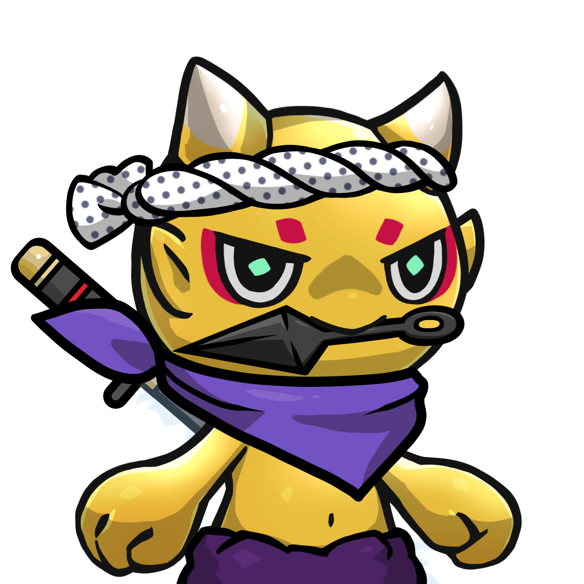 Yama-Gold(kunai) #25334