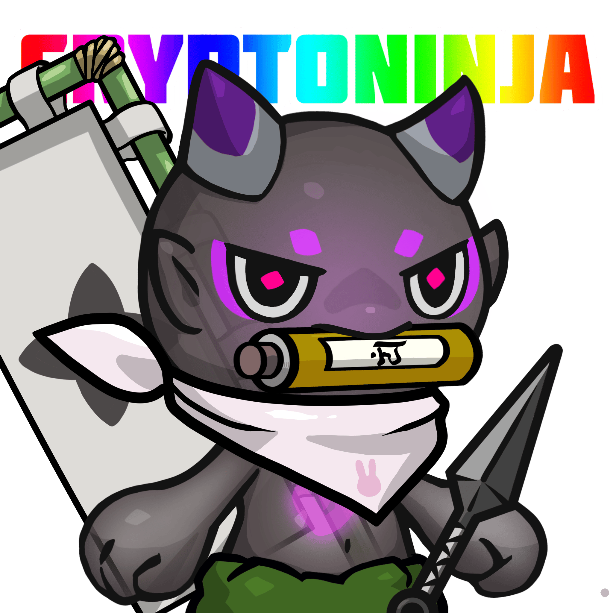 ［Locked］Yama-Transparent purple(scroll) #25385
