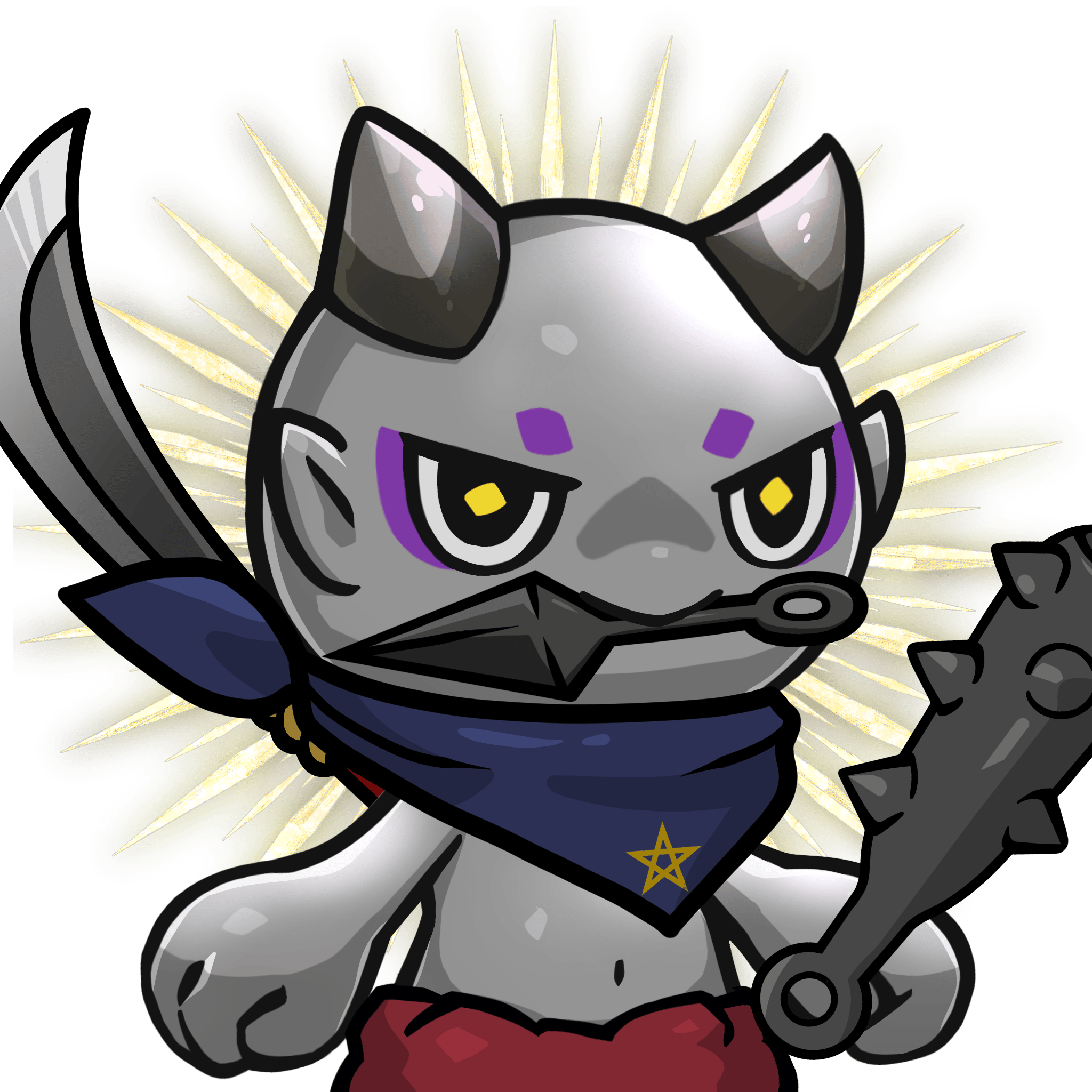 Yama-Silver(kunai) #25497