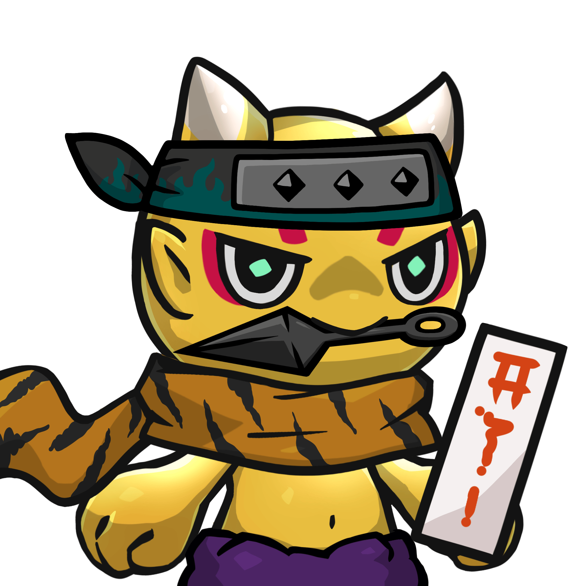 Yama-Gold(kunai) #25602