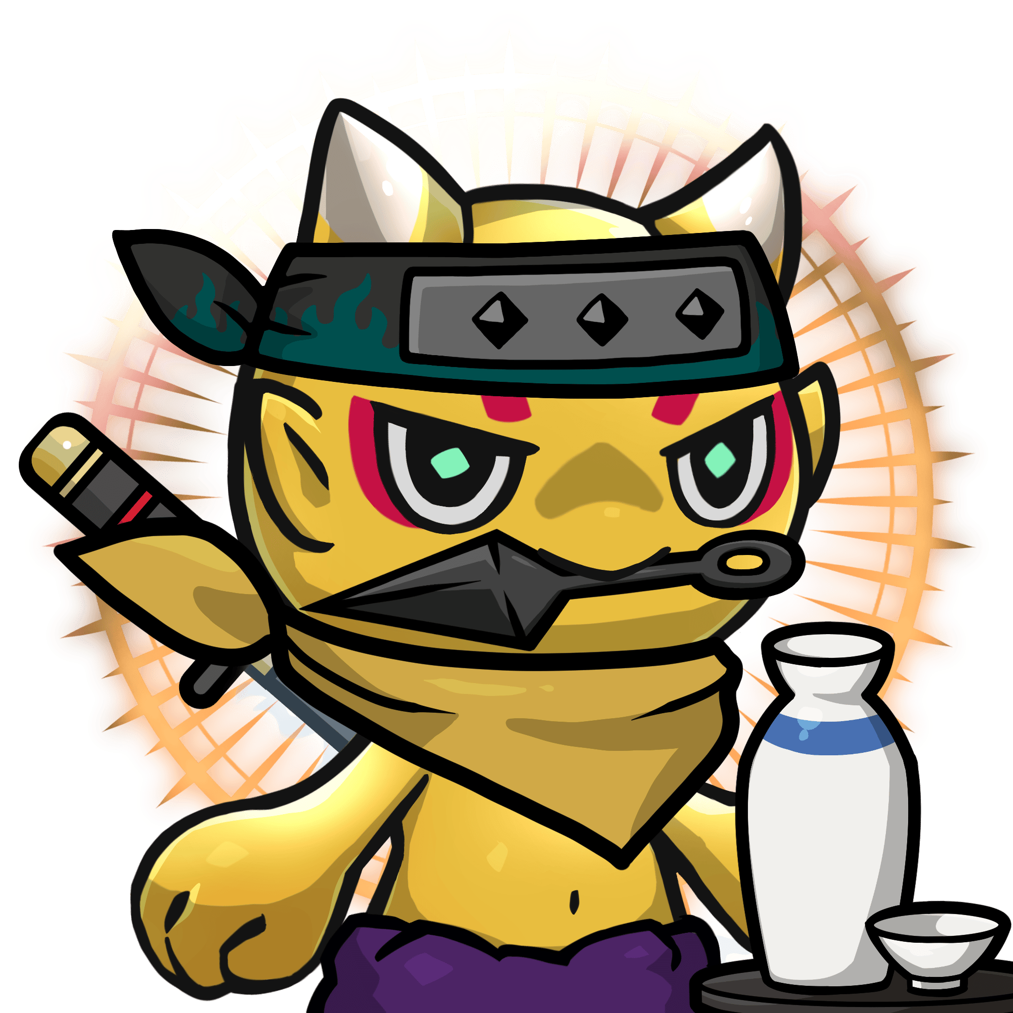 Yama-Gold(kunai) #25707