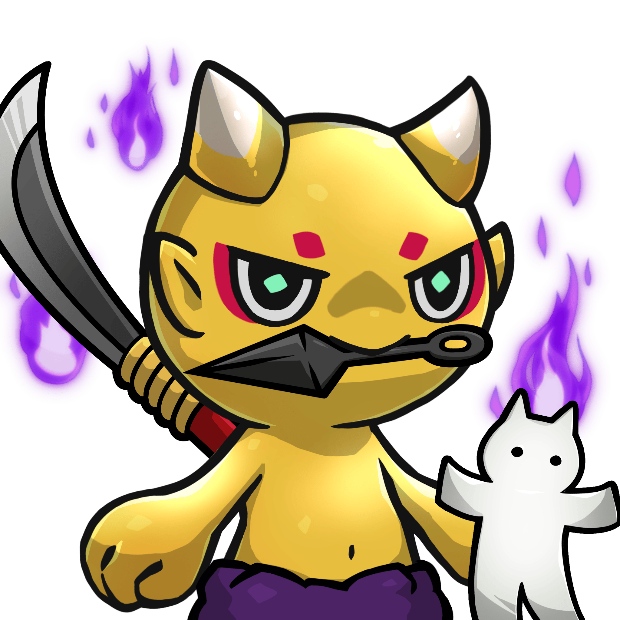 Yama-Gold(kunai) #25724