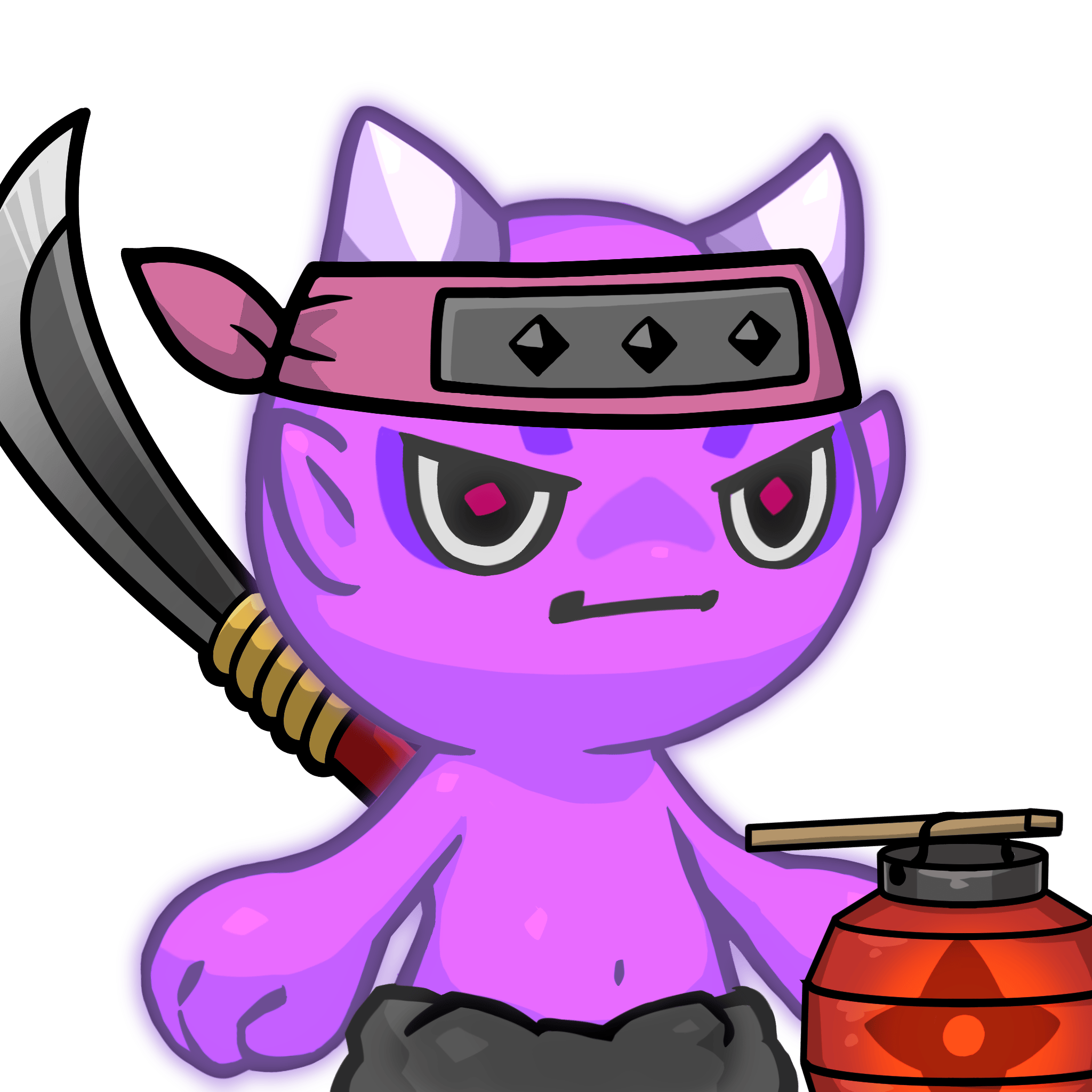 ［Locked］Yama-Neonpurple #25964