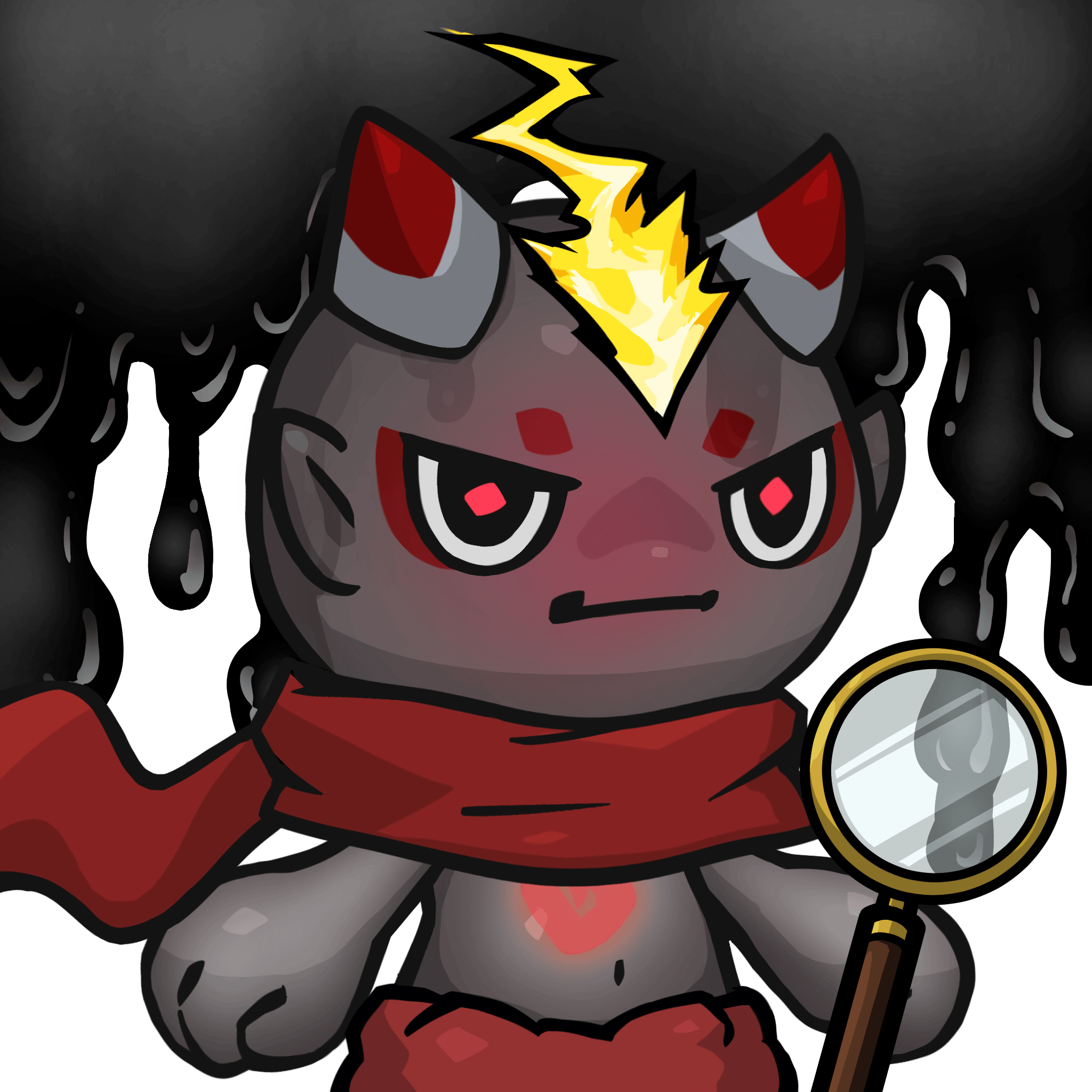 Yama-Transparent red #25982