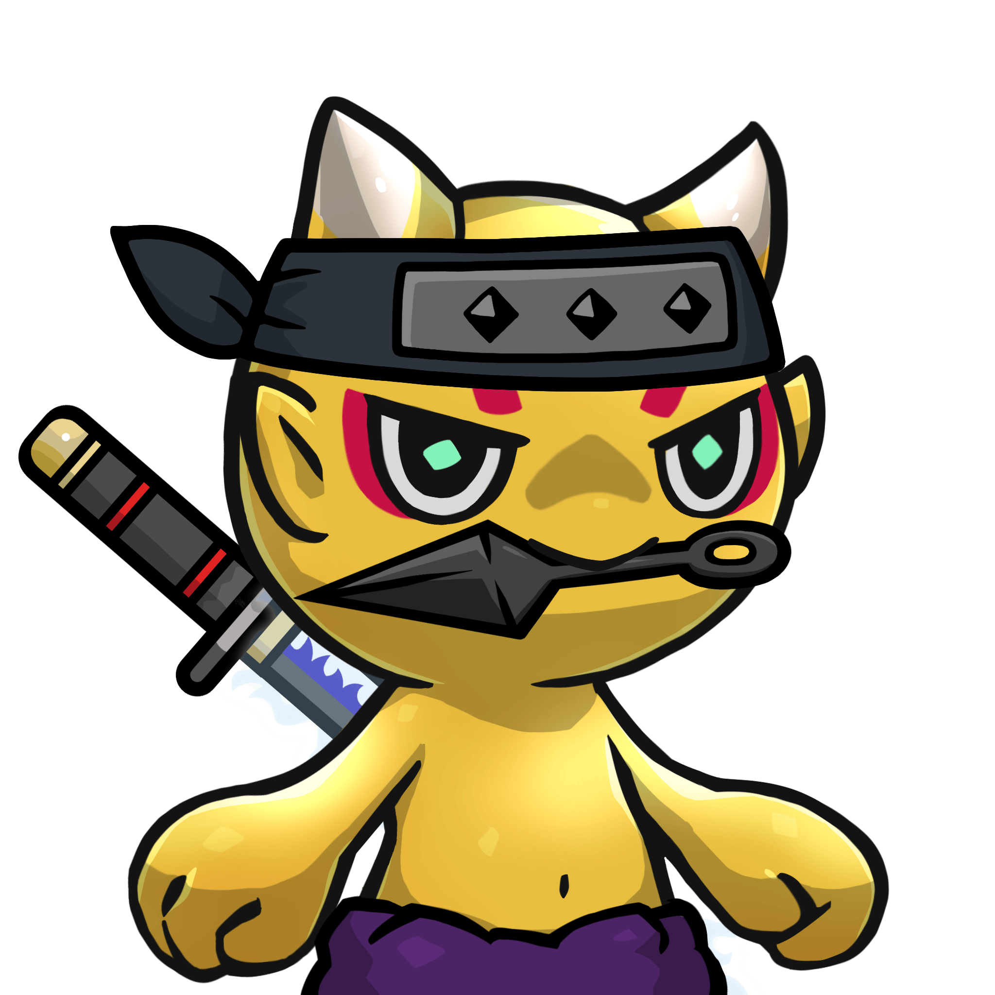 Yama-Gold(kunai) #26137
