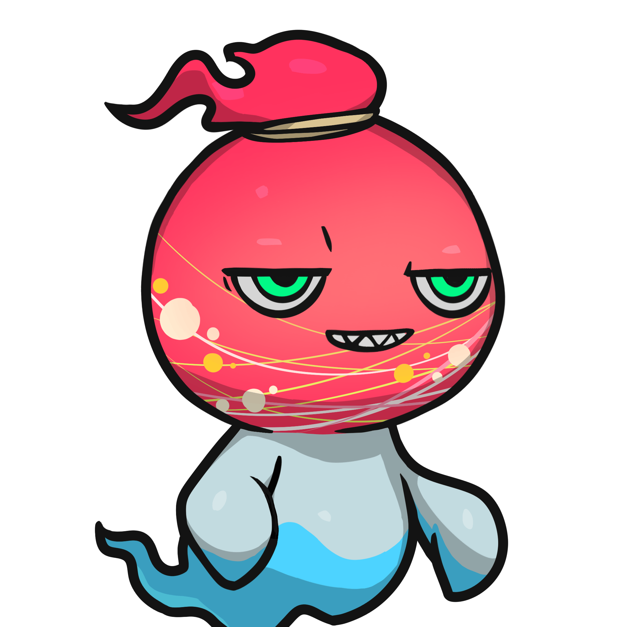［Locked］Mitama-Water balloon yo-yo(red) #00283