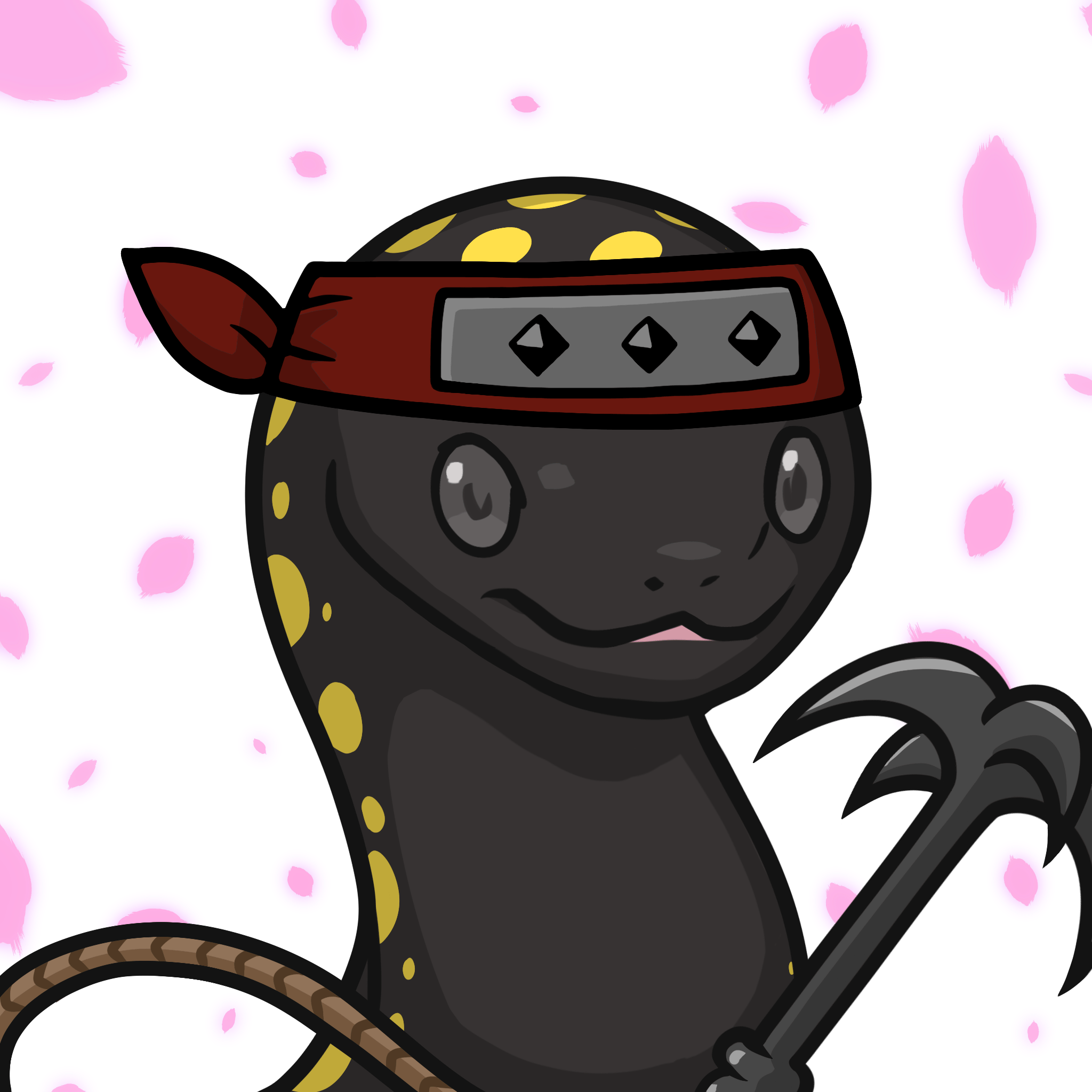 Orochi-Pointed salamander #02999