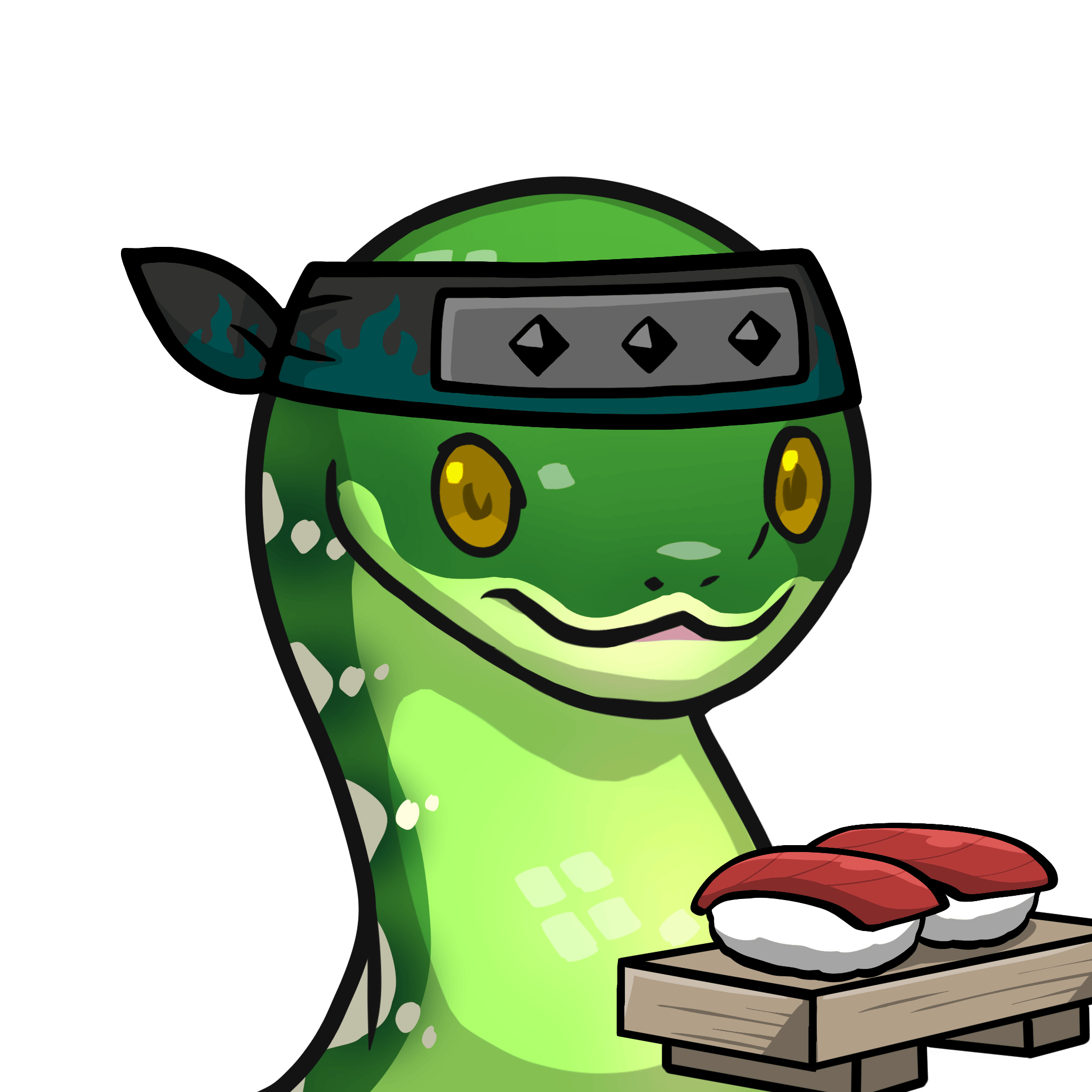 Orochi-Cute little greenie #03048
