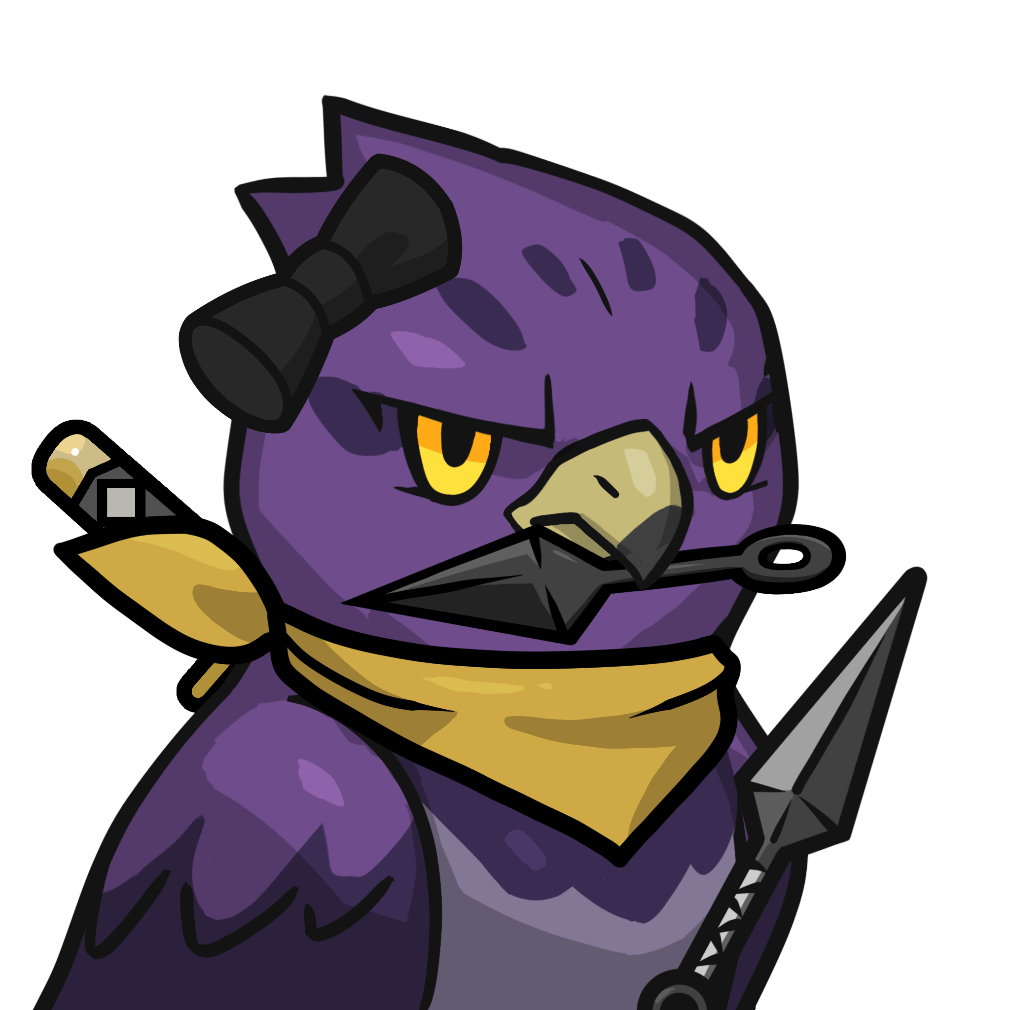 Narukami-Purple(kunai) #03106