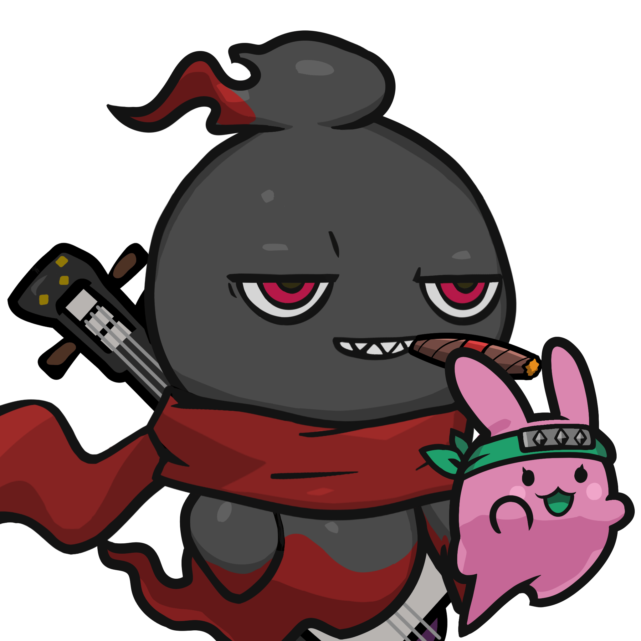 Mitama-Black_Red(cigar) #03140