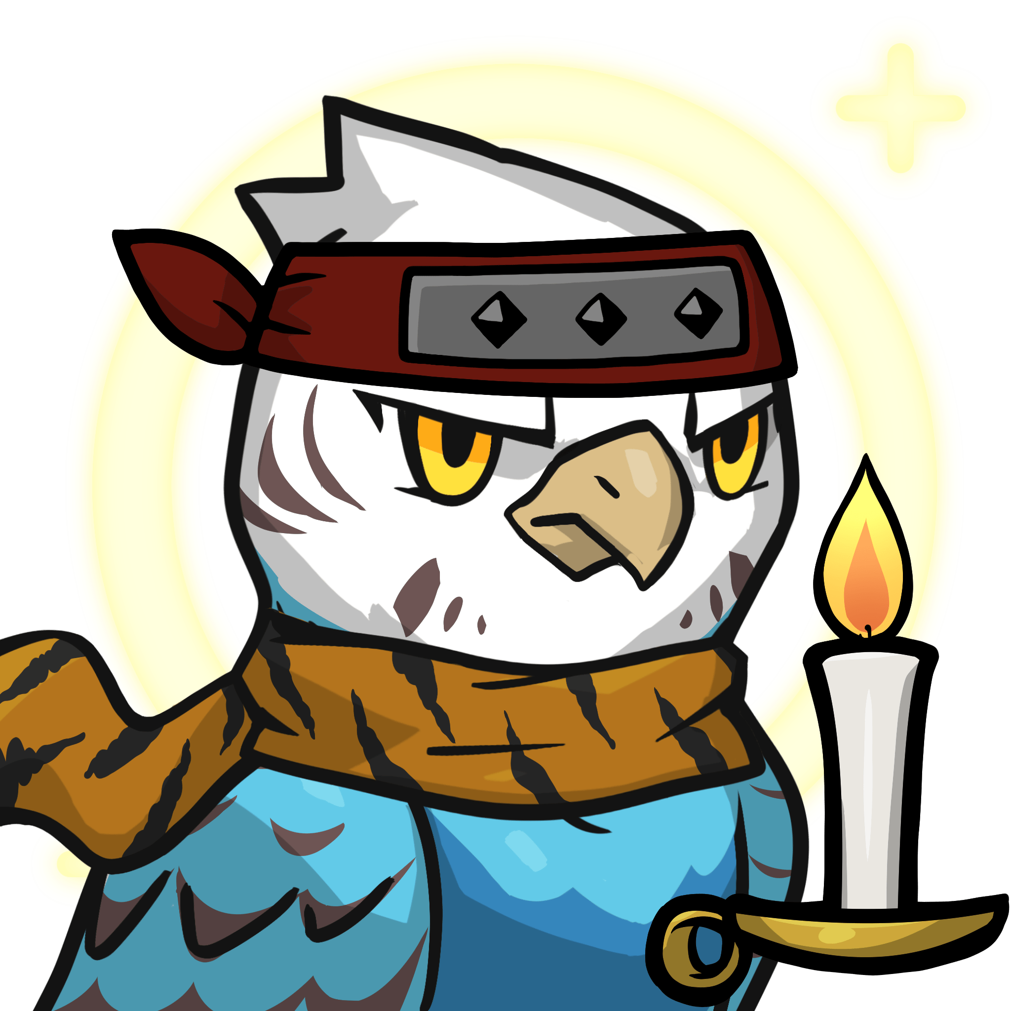 Narukami-Blue budgie #03172