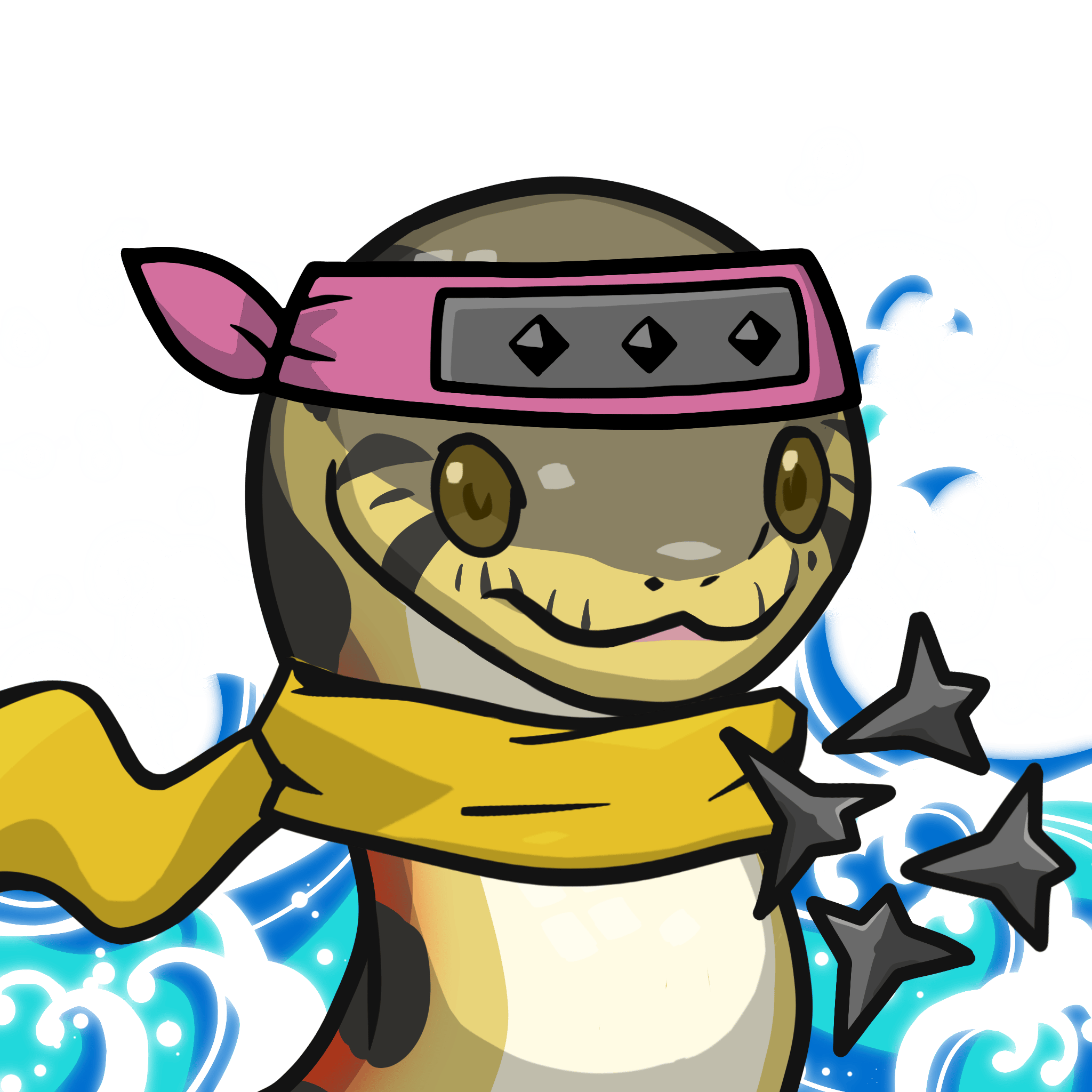 Orochi-Ringed grass snake #03199