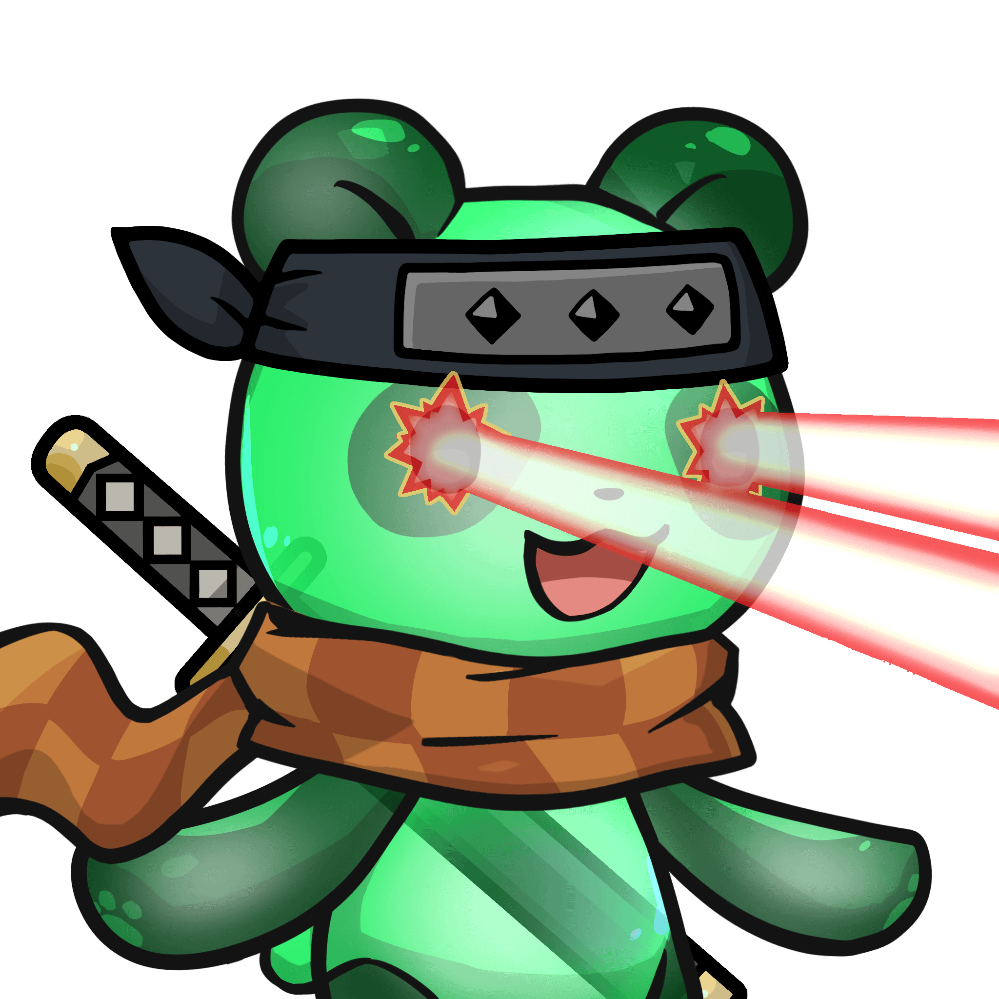 Leelee-Gummypanda-melon #03204