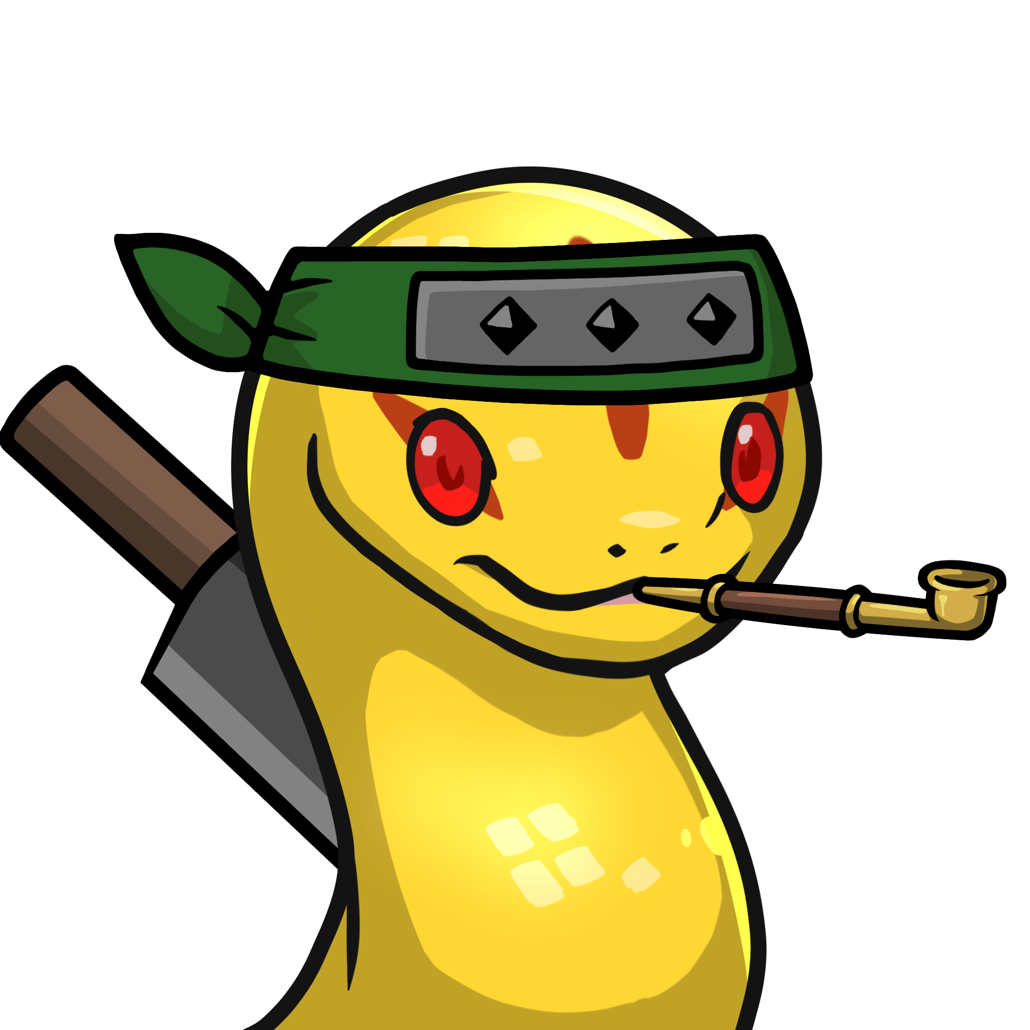 Orochi-Gold(pipe) #03214