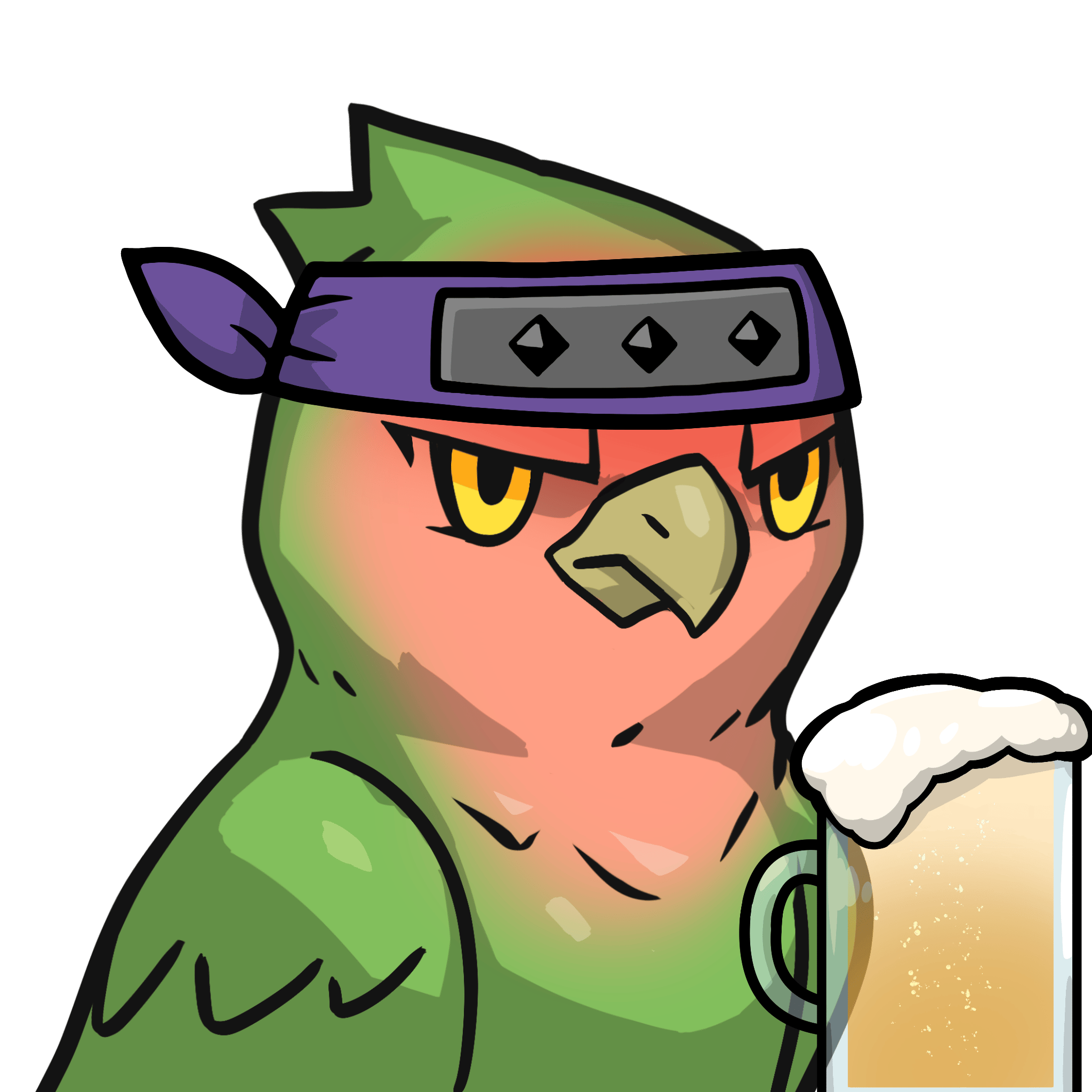 Narukami-Rosy-faced lovebird #03247
