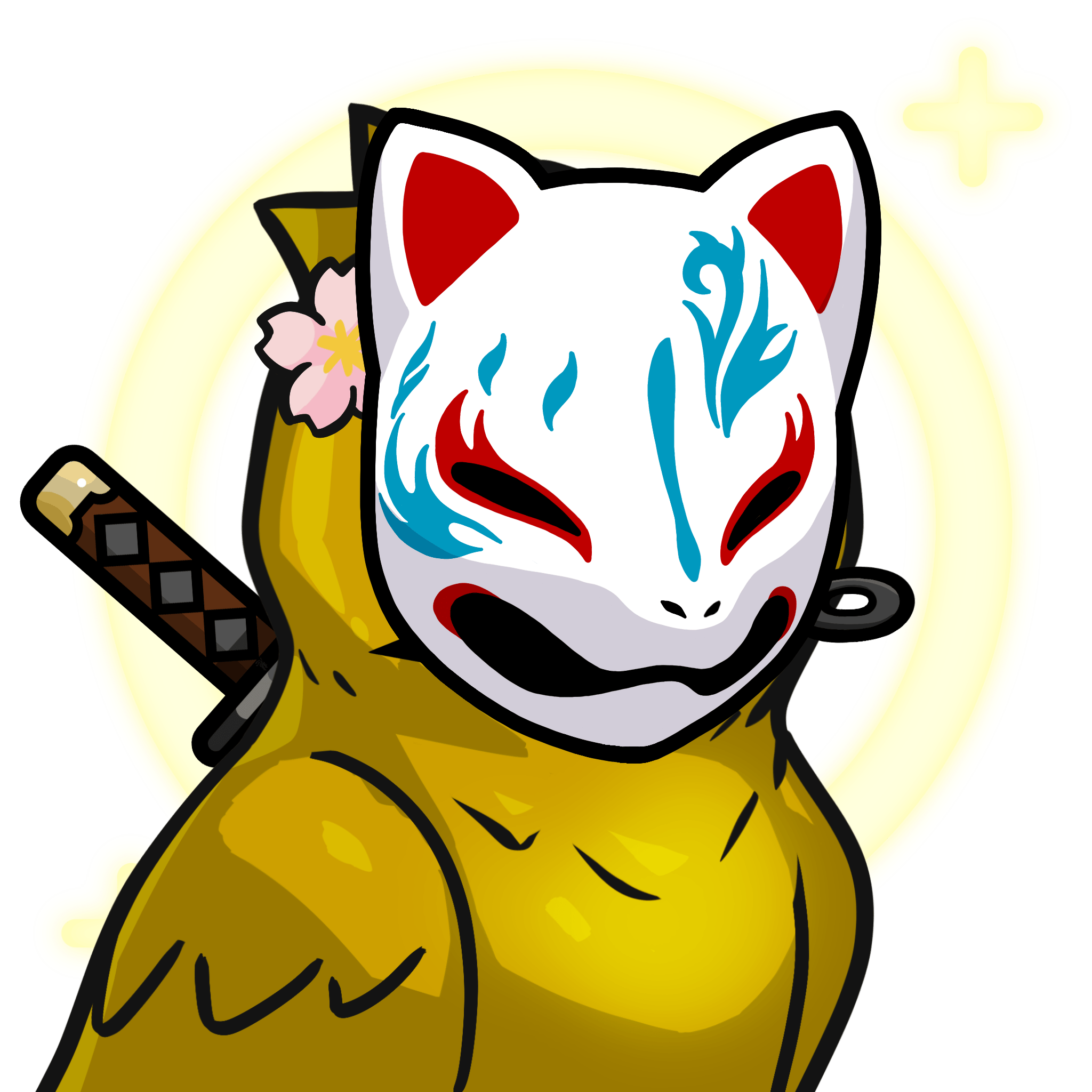 Narukami-Gold(kunai) #03296