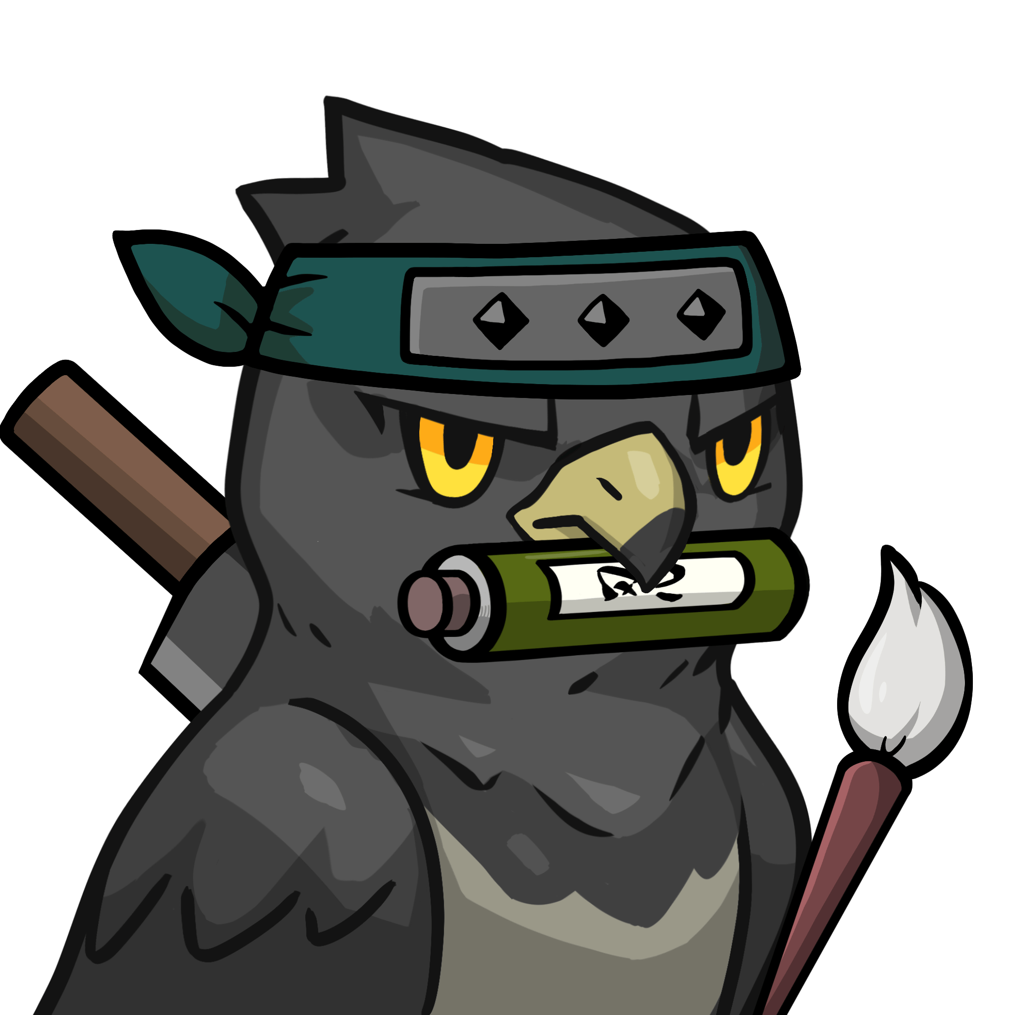 Narukami-Gray(scroll) #03319