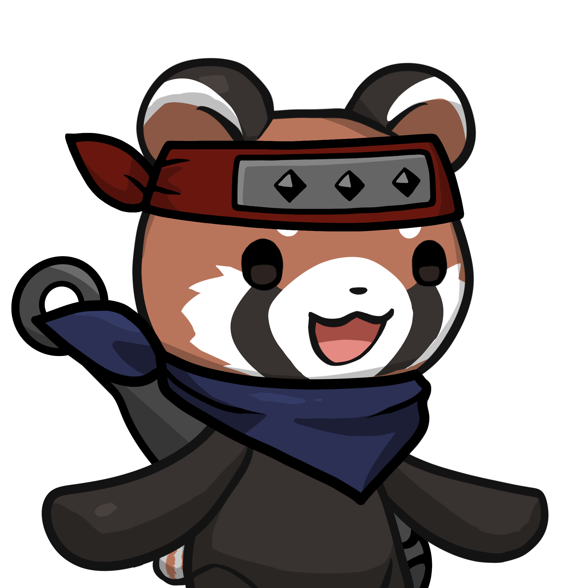 Leelee-Red panda #00334