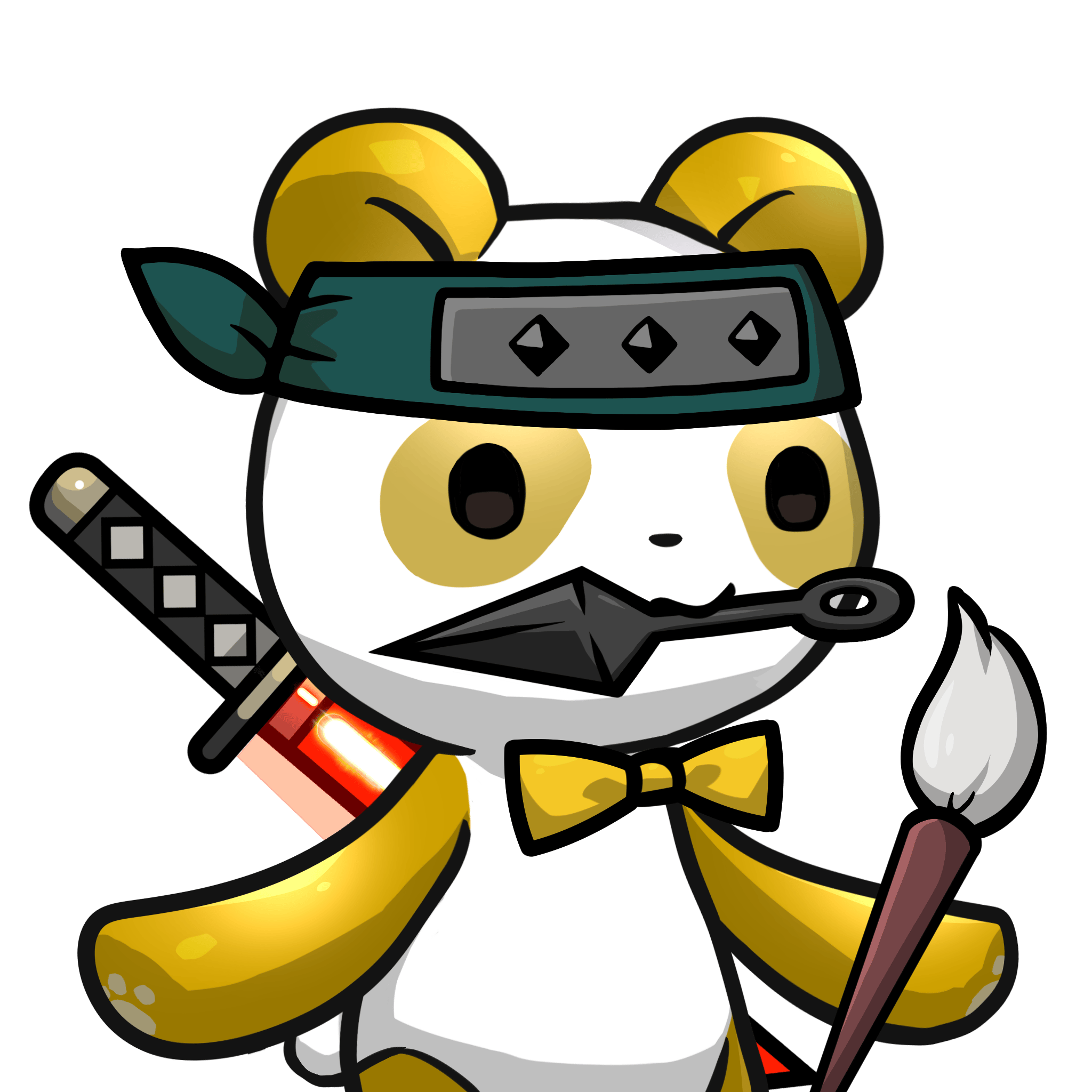Leelee-Gold01(kunai) #03348
