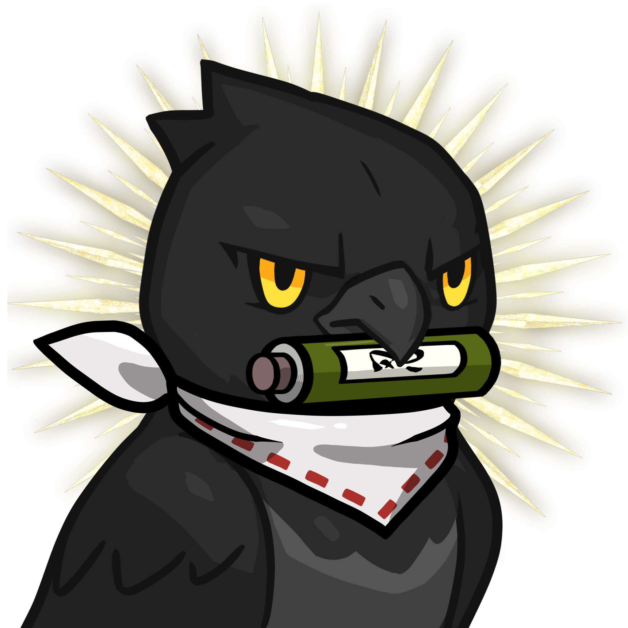 Narukami-Crow(scroll) #03382