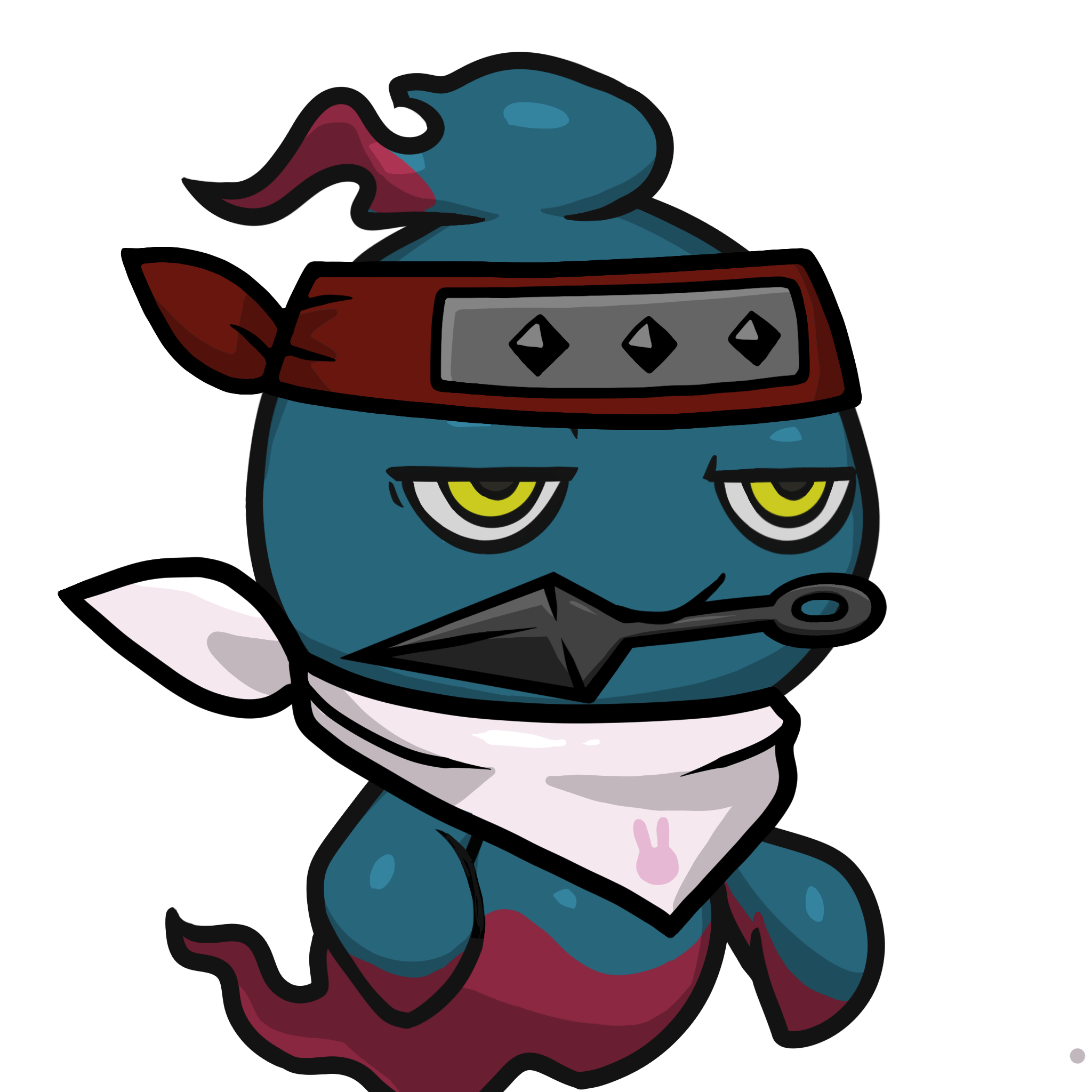 Mitama-Darkblue(kunai) #03424