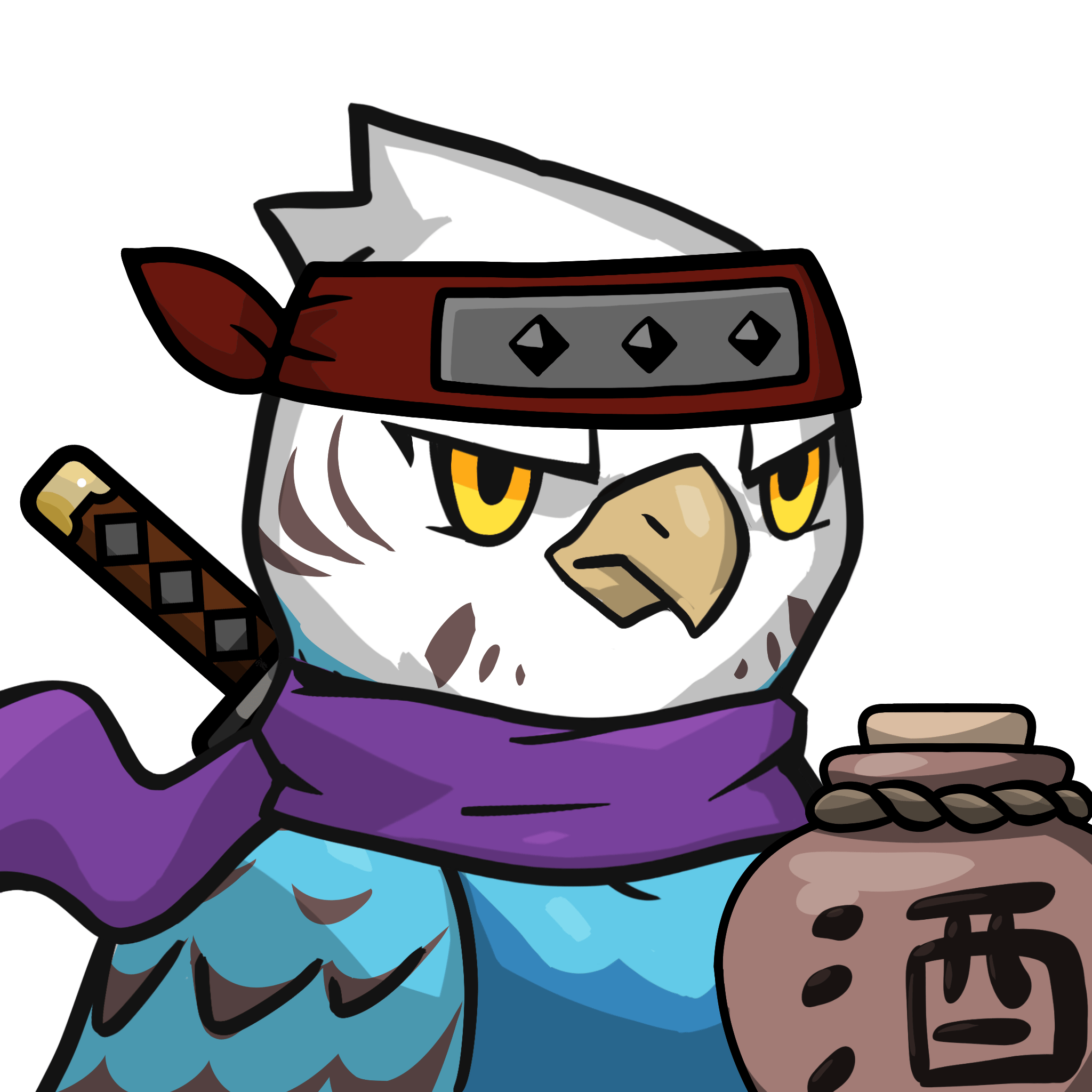［Locked］Narukami-Blue budgie #00354