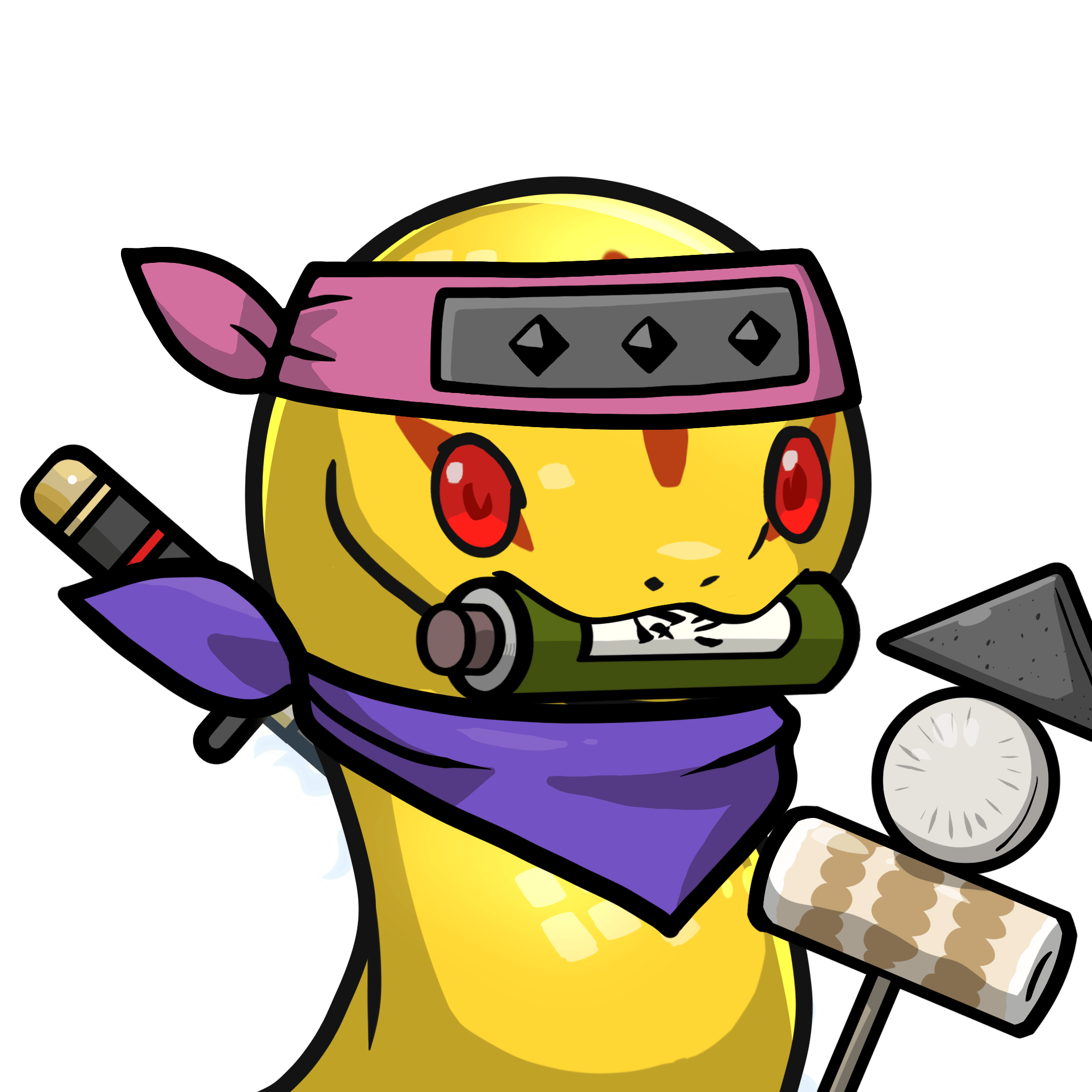 Orochi-Gold(scroll) #03598