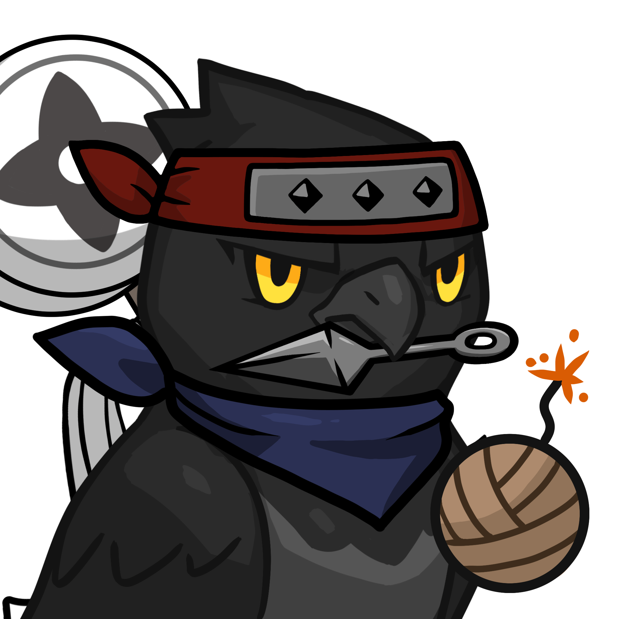 Narukami-Crow(kunai) #03611