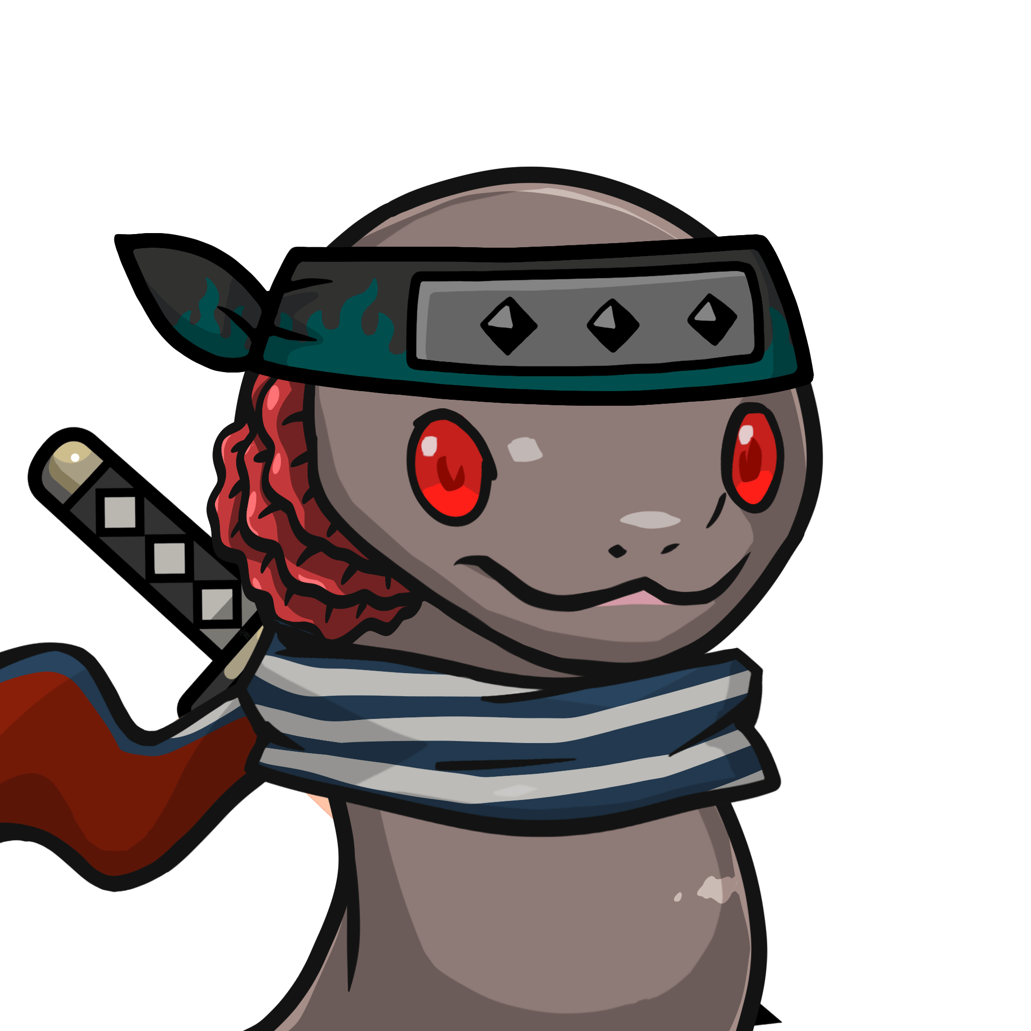 Orochi-Frilled shark #03617