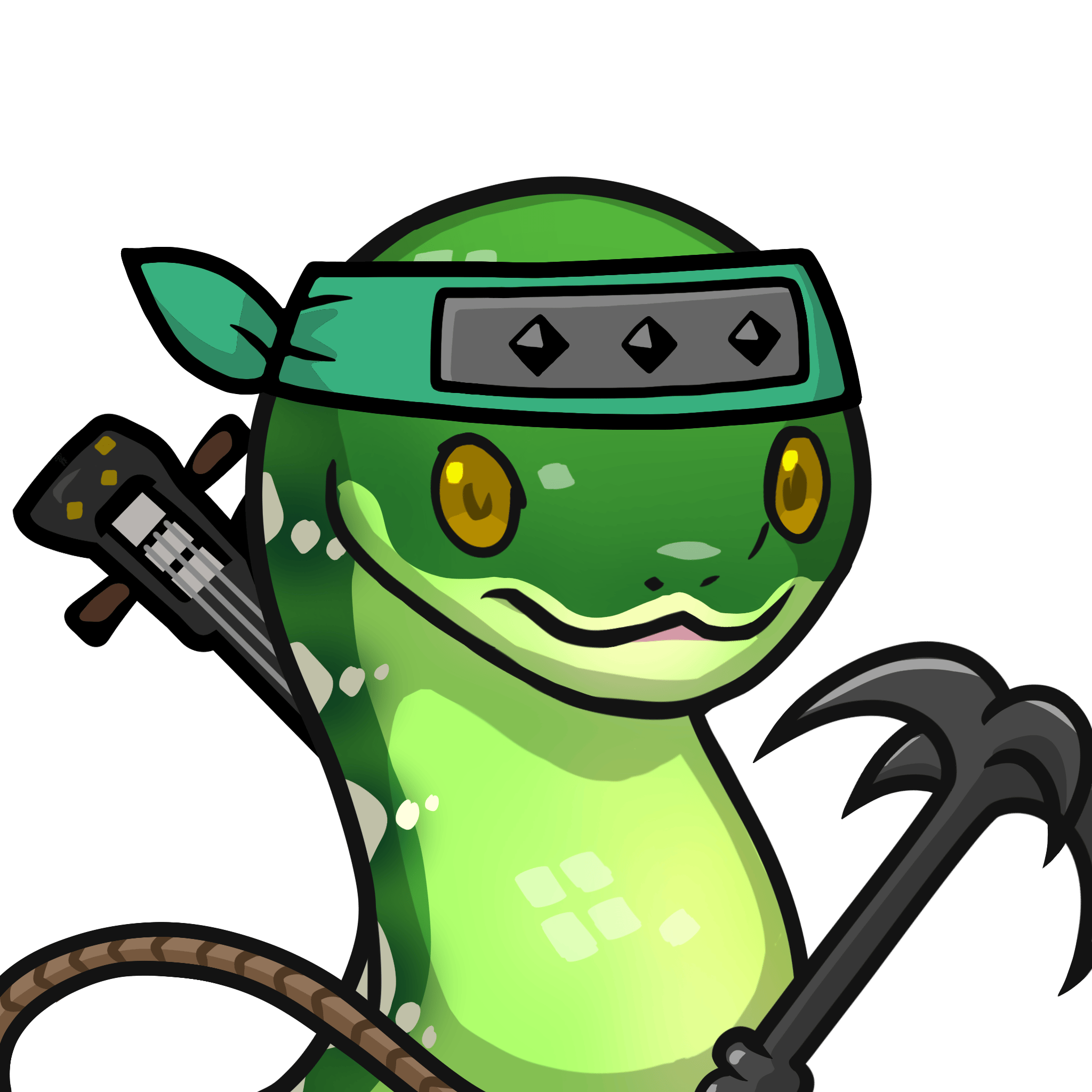 Orochi-Cute little greenie #03647