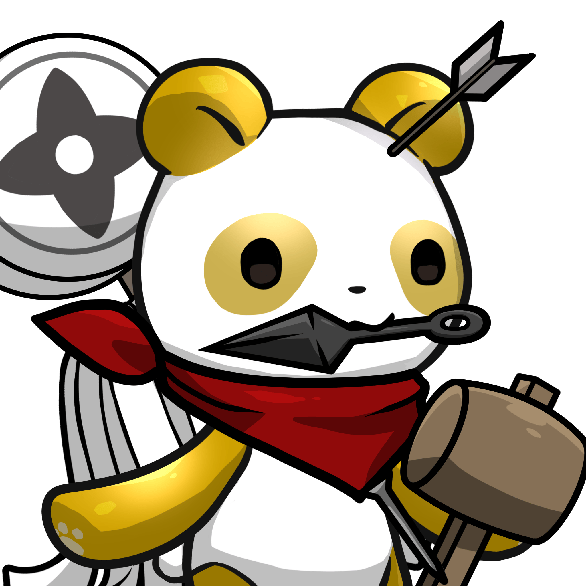 Leelee-Gold01(kunai) #03685