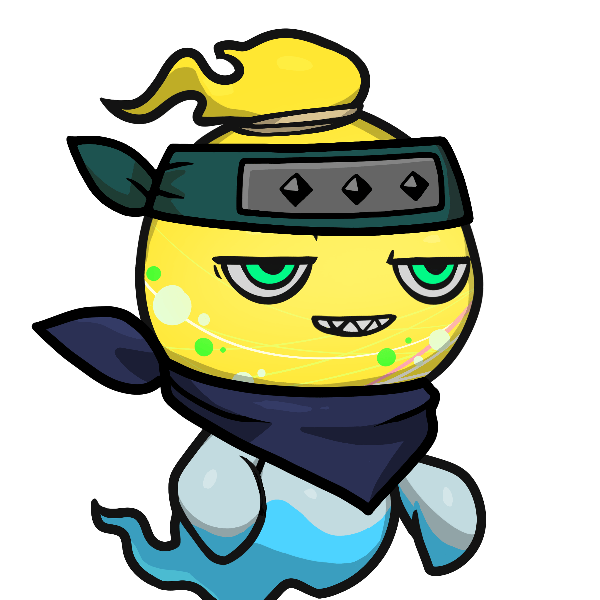 Mitama-Water balloon yo-yo(yellow) #03711