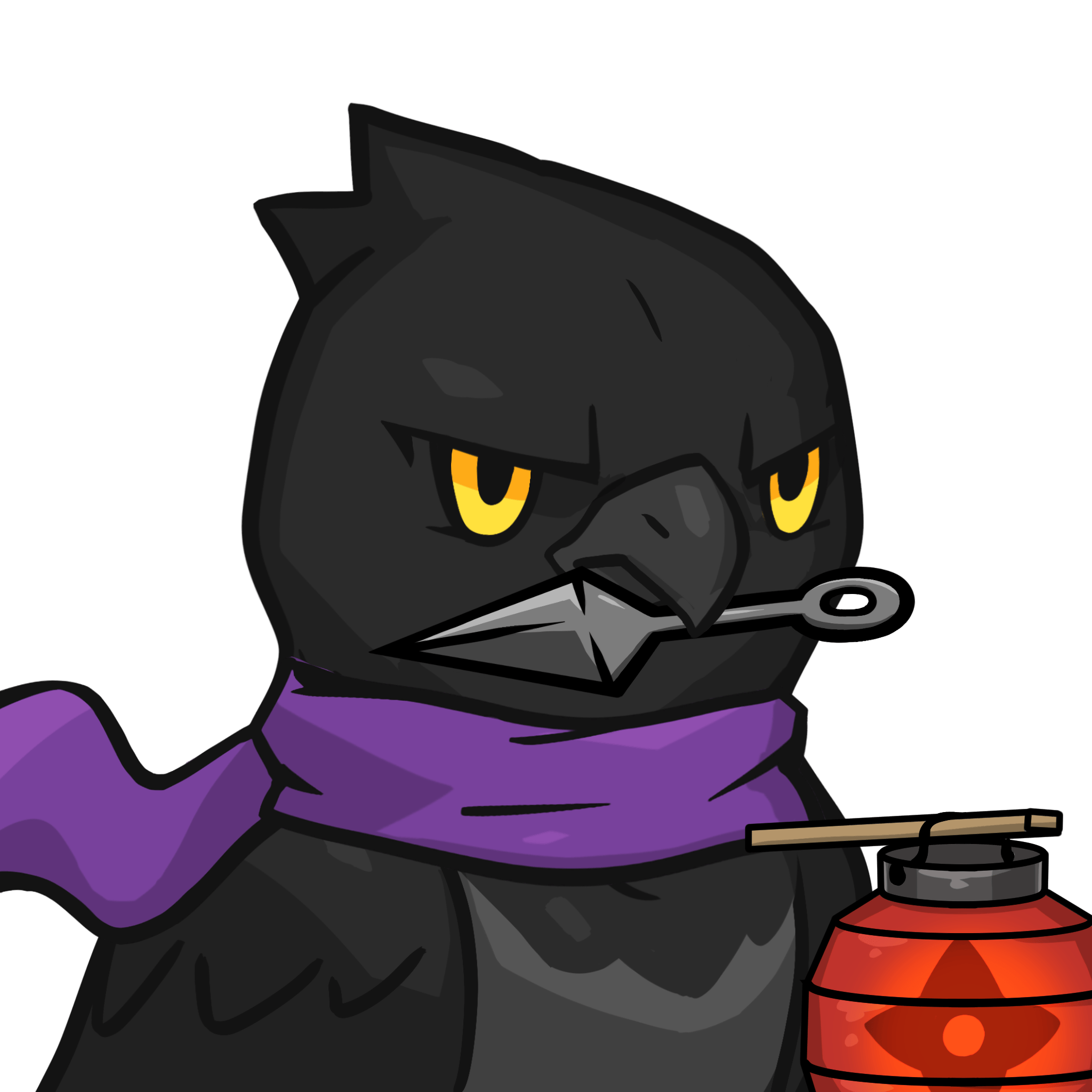 Narukami-Crow(kunai) #03782
