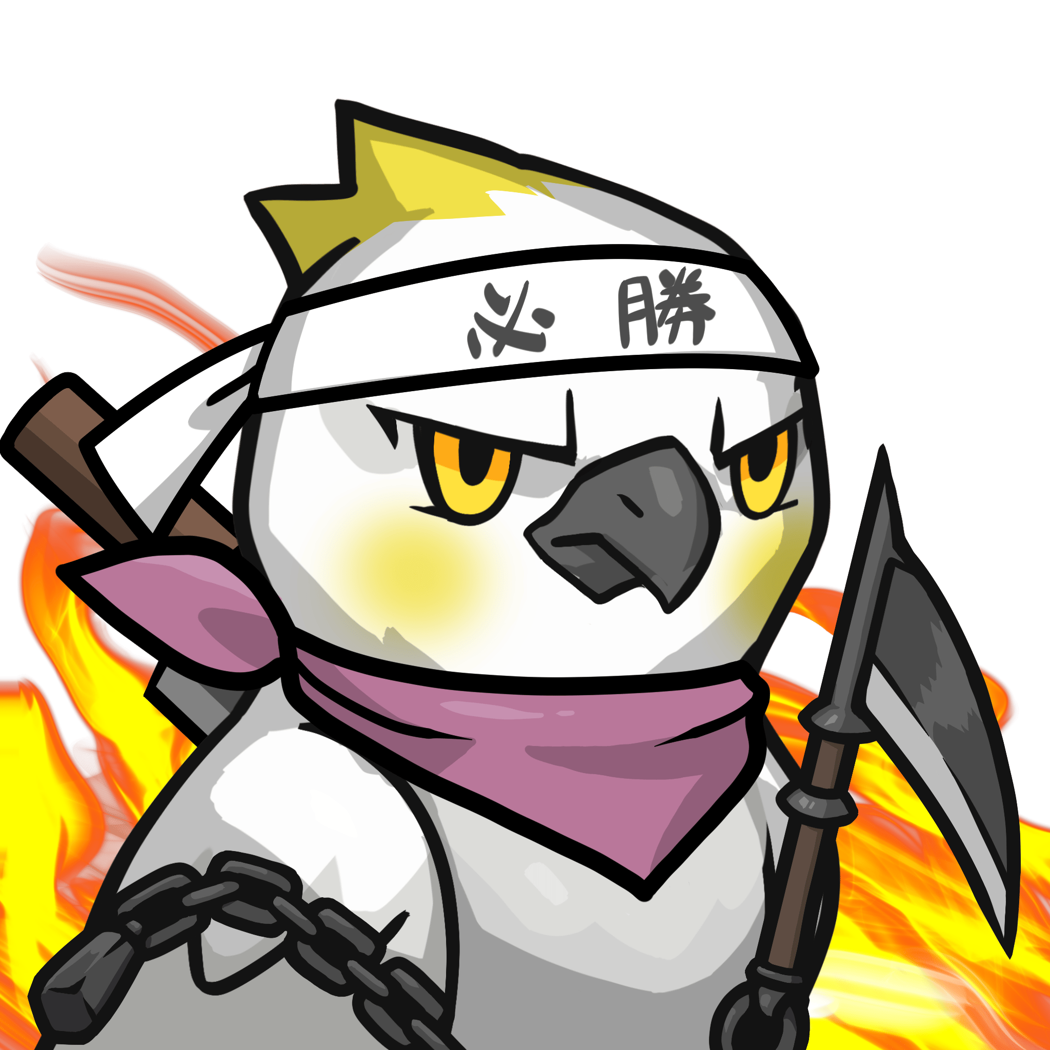 Narukami-Yellow-crested cockatoo #03844