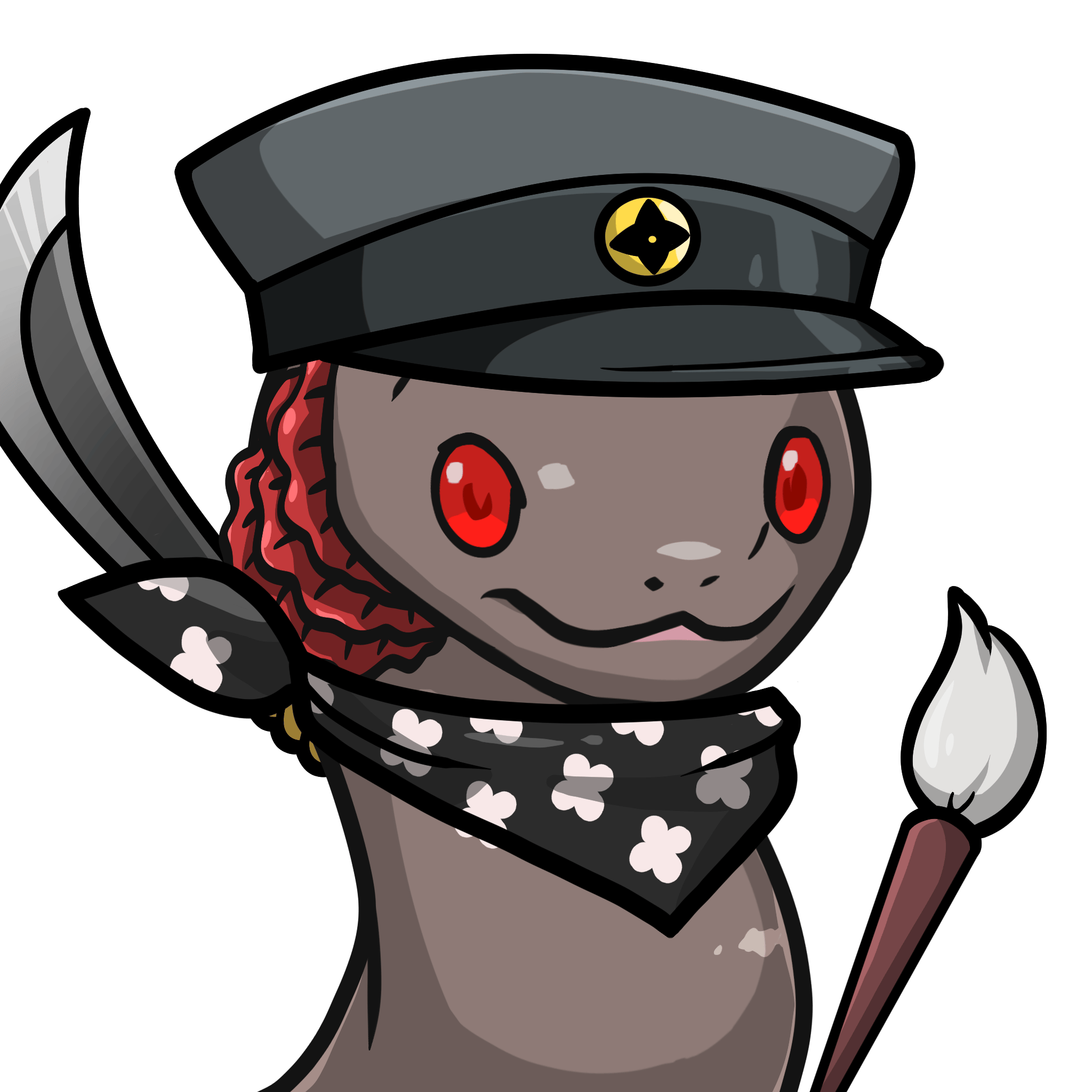 Orochi-Frilled shark #03952
