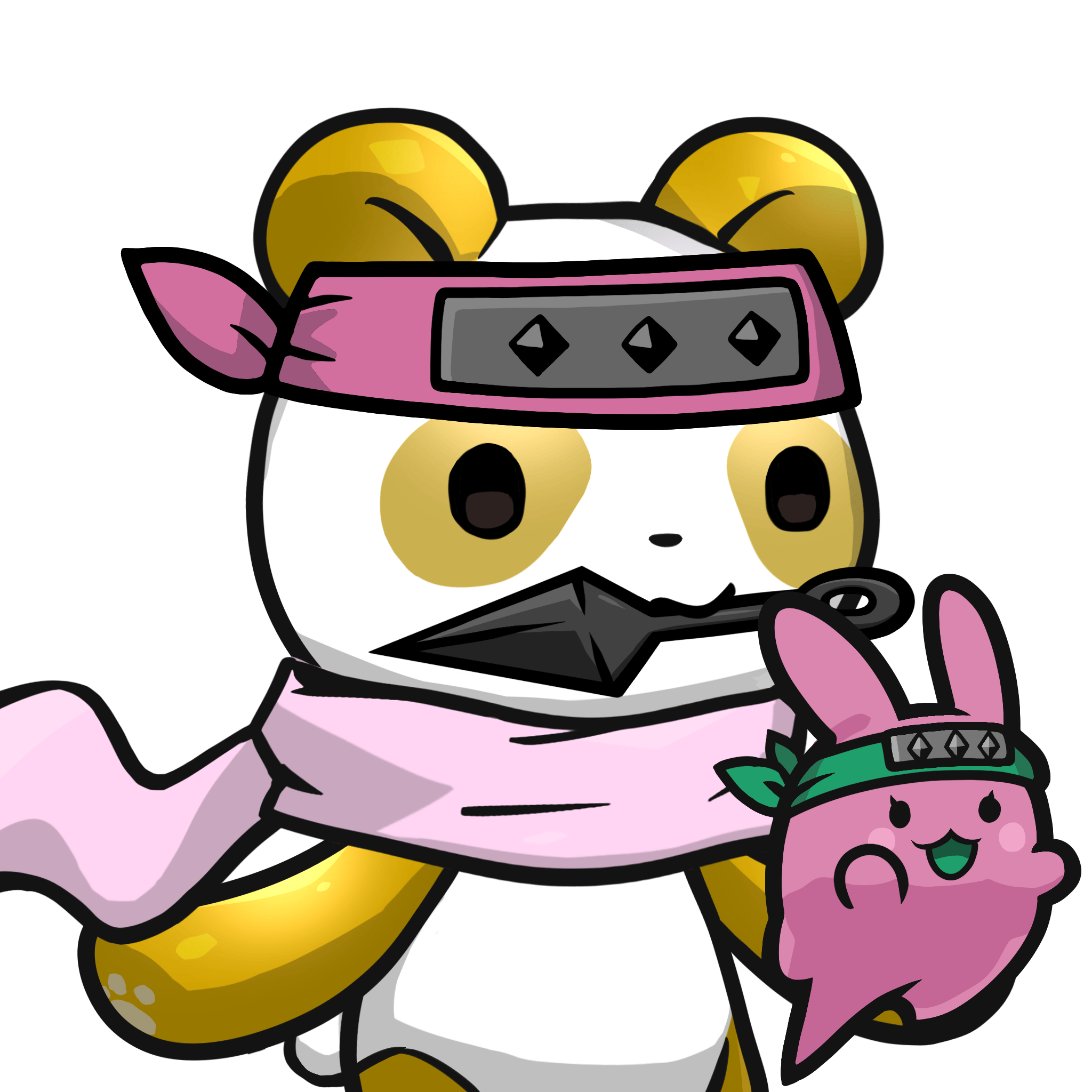 Leelee-Gold01(kunai) #04004