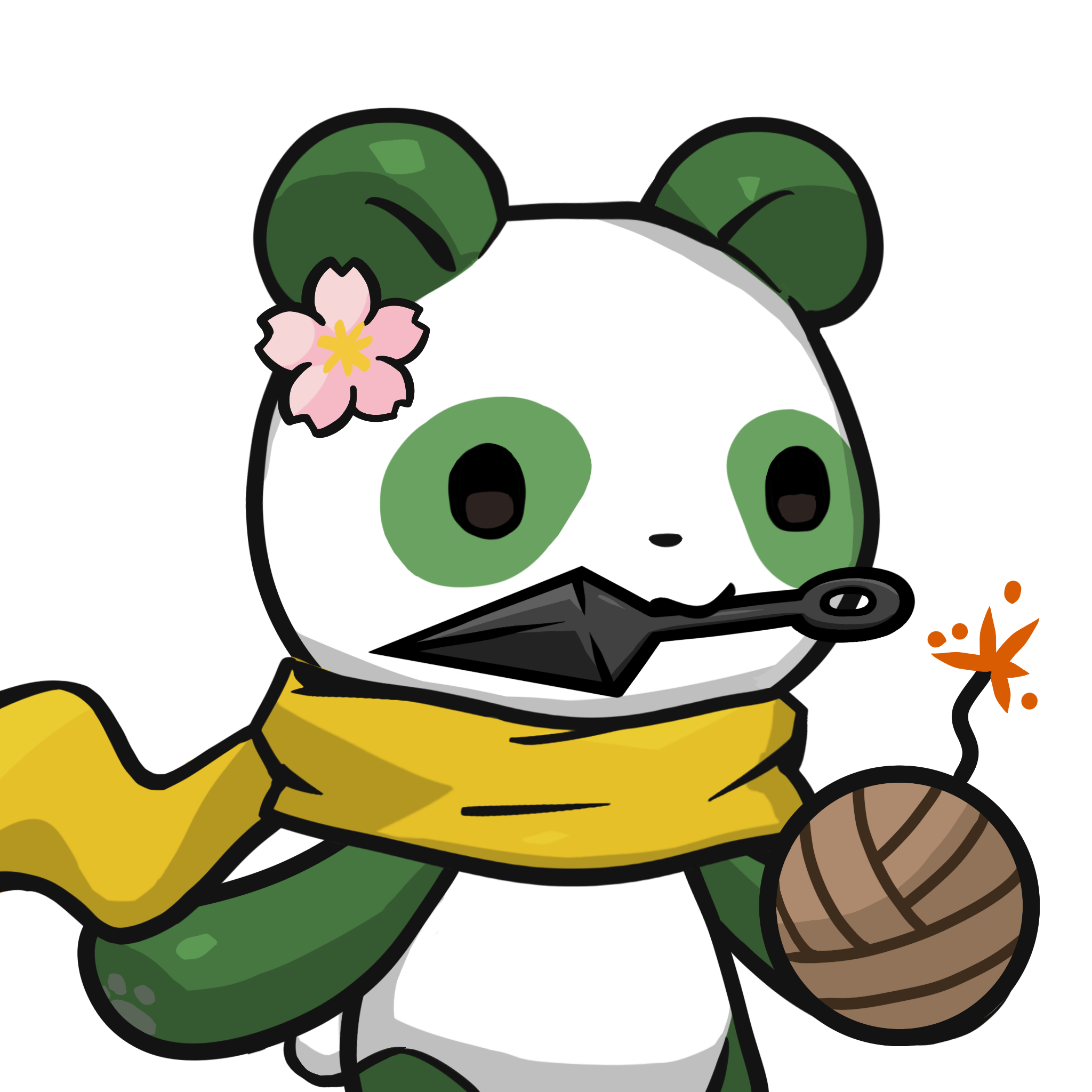 Leelee-Green(kunai) #04061