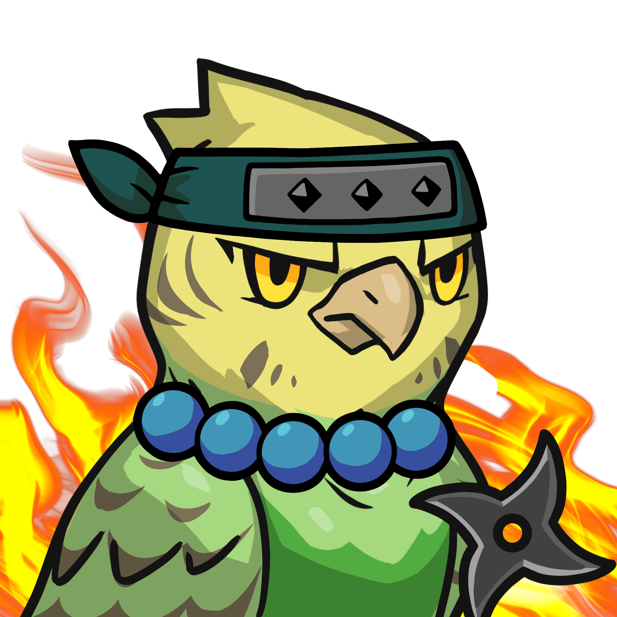 ［Locked］Narukami-Yellow budgie #04073