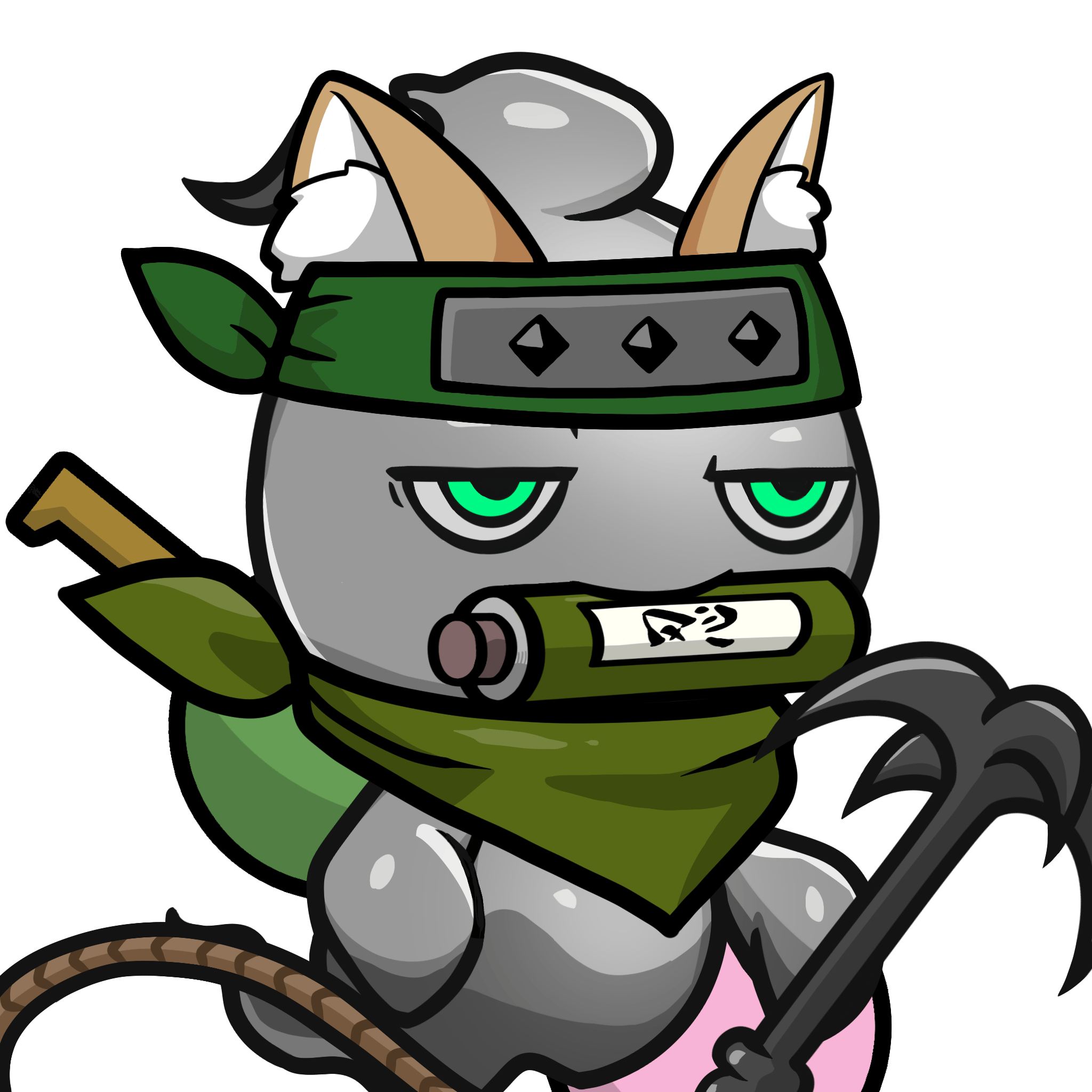 Mitama-Silver(scroll) #00409