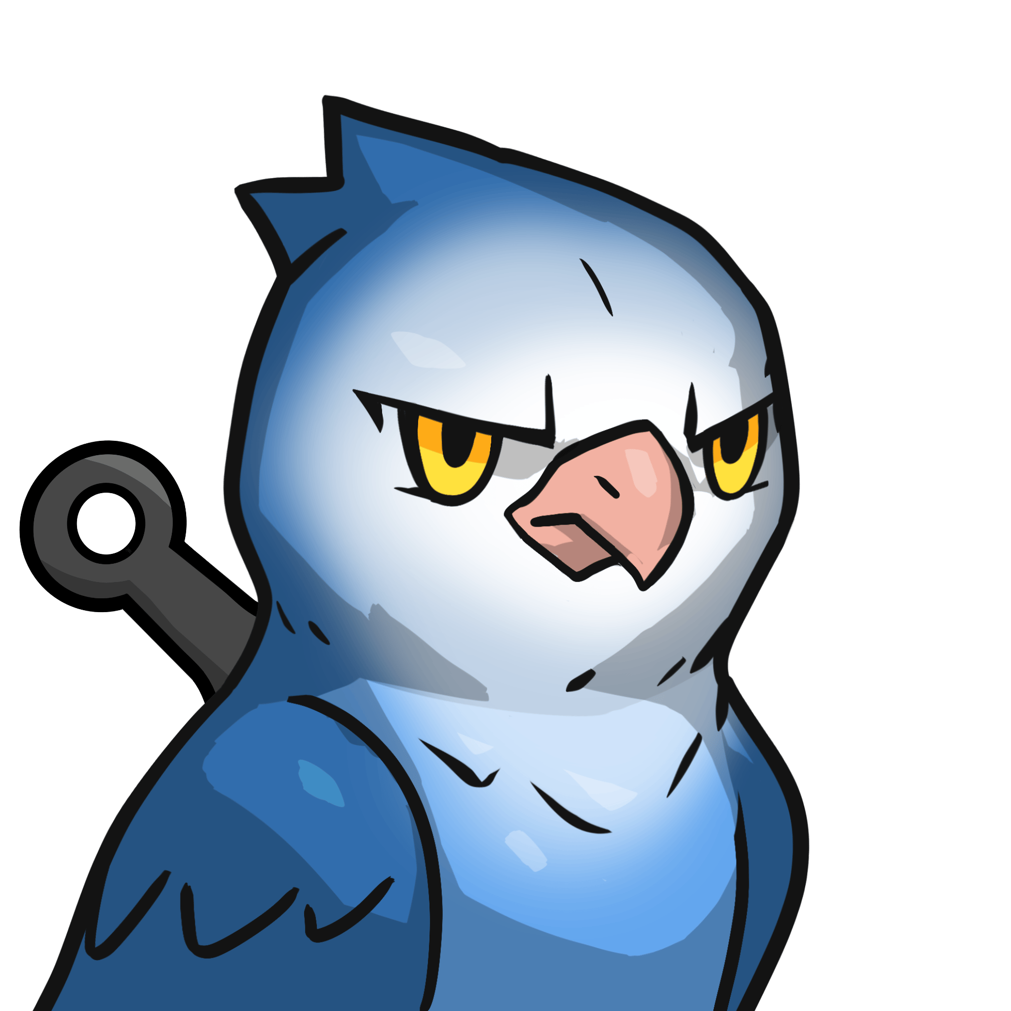 Narukami-Rosy-faced lovebird(blue) #04282