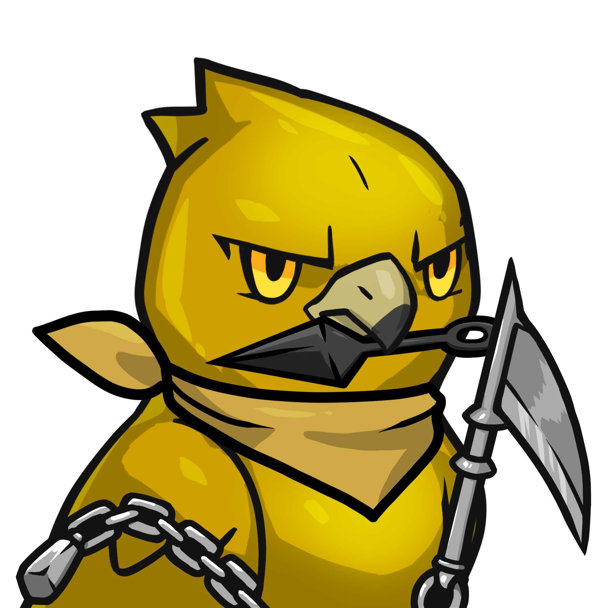 Narukami-Gold(kunai) #04293