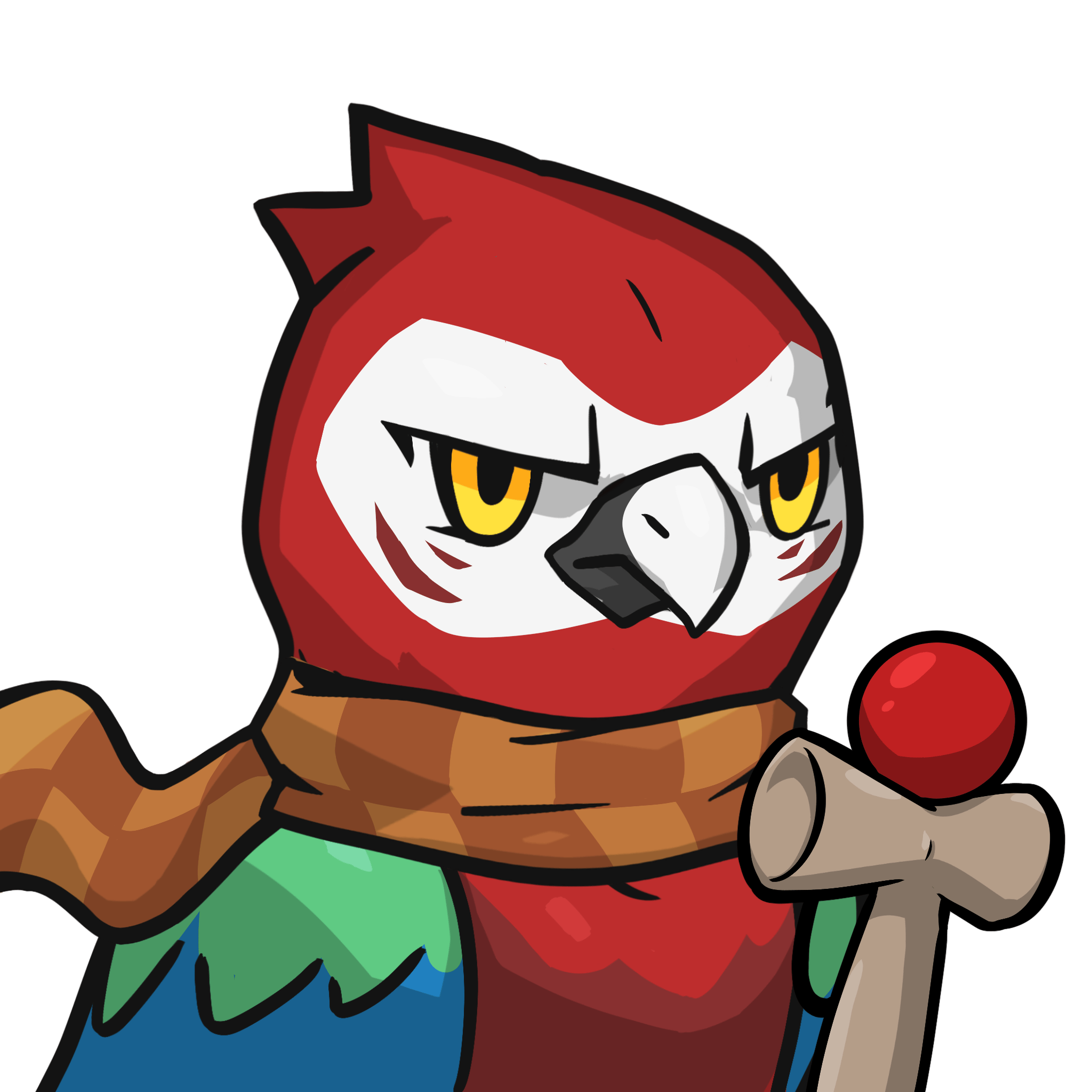 Narukami-Scarlet macaw #04367