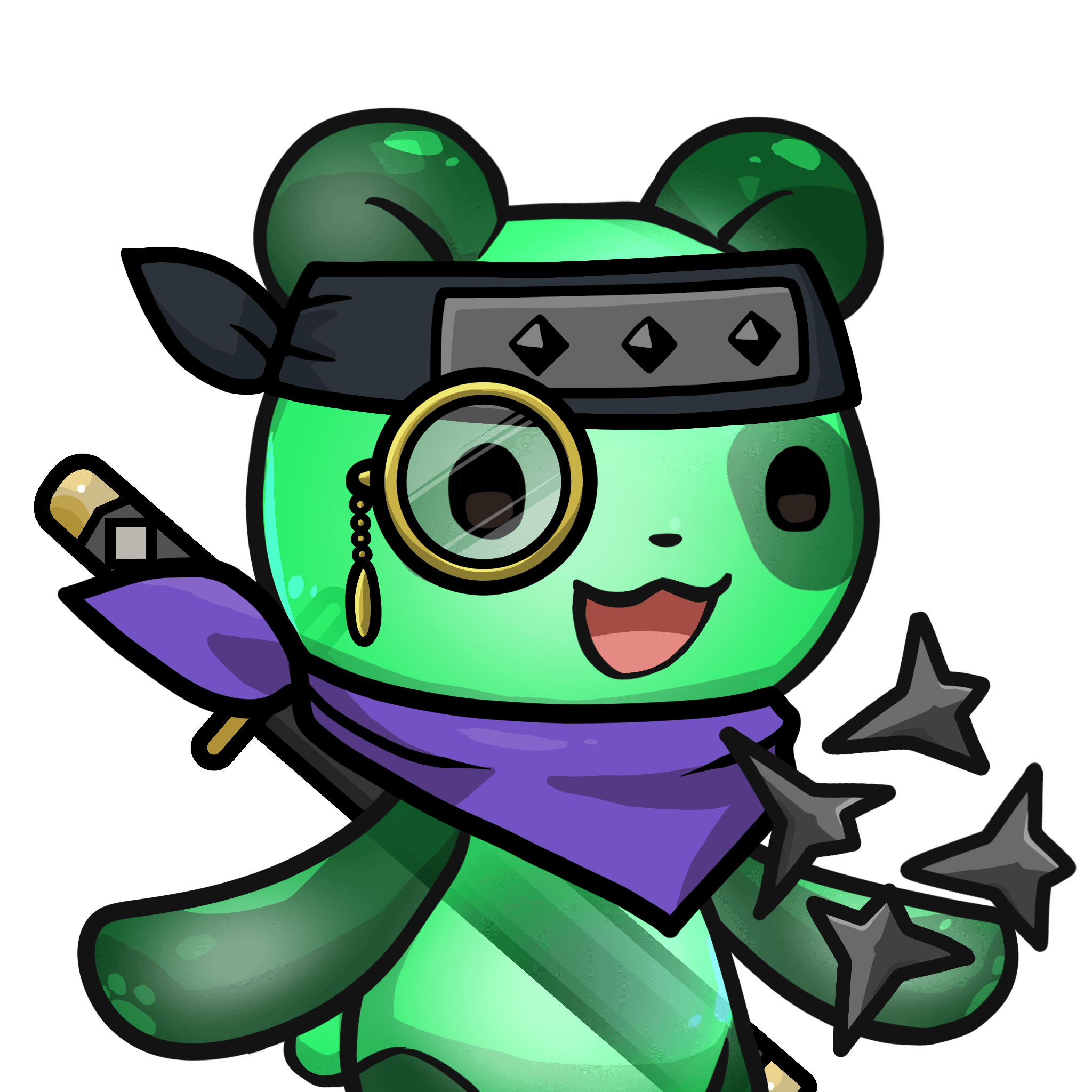Leelee-Gummypanda-melon #04396
