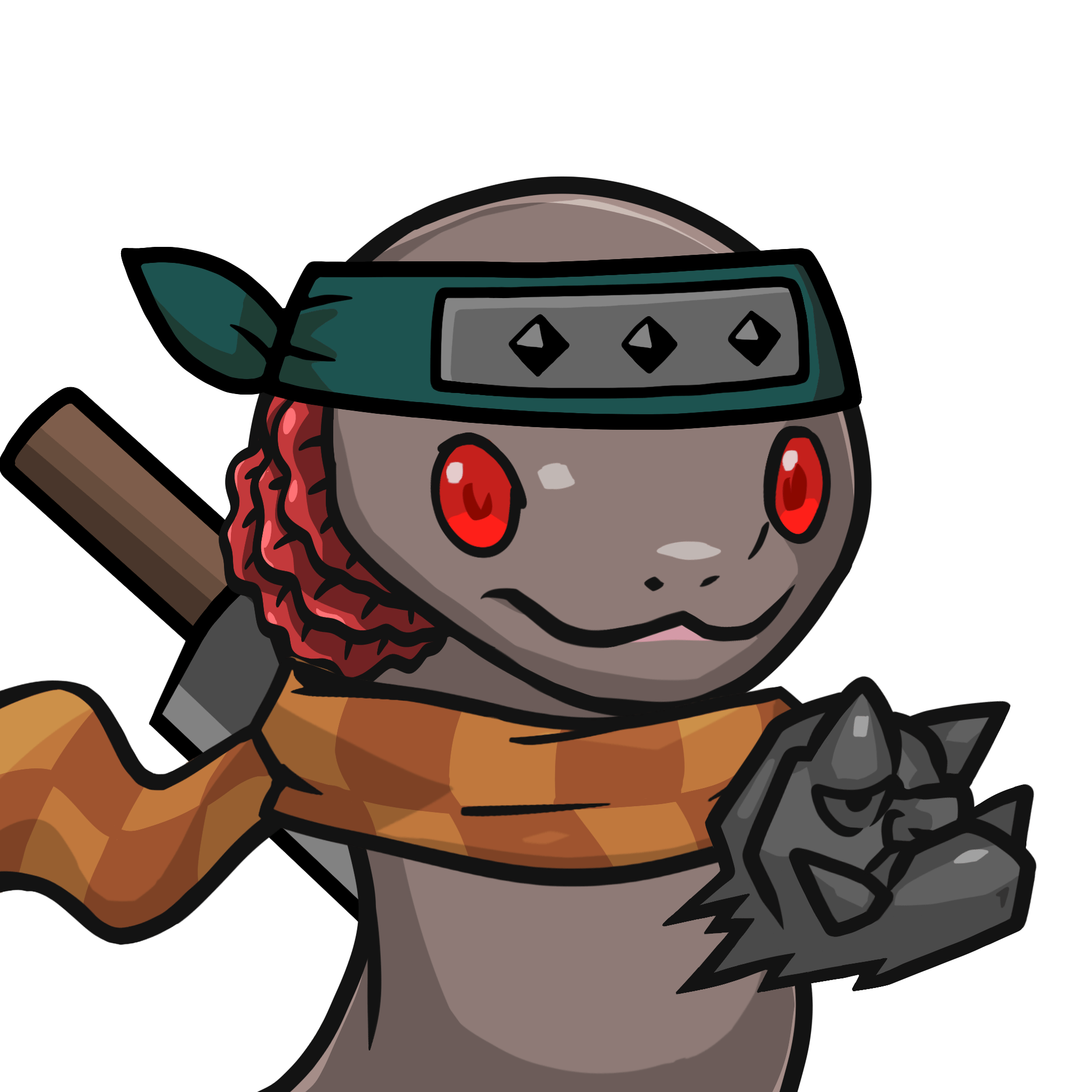 Orochi-Frilled shark #04434