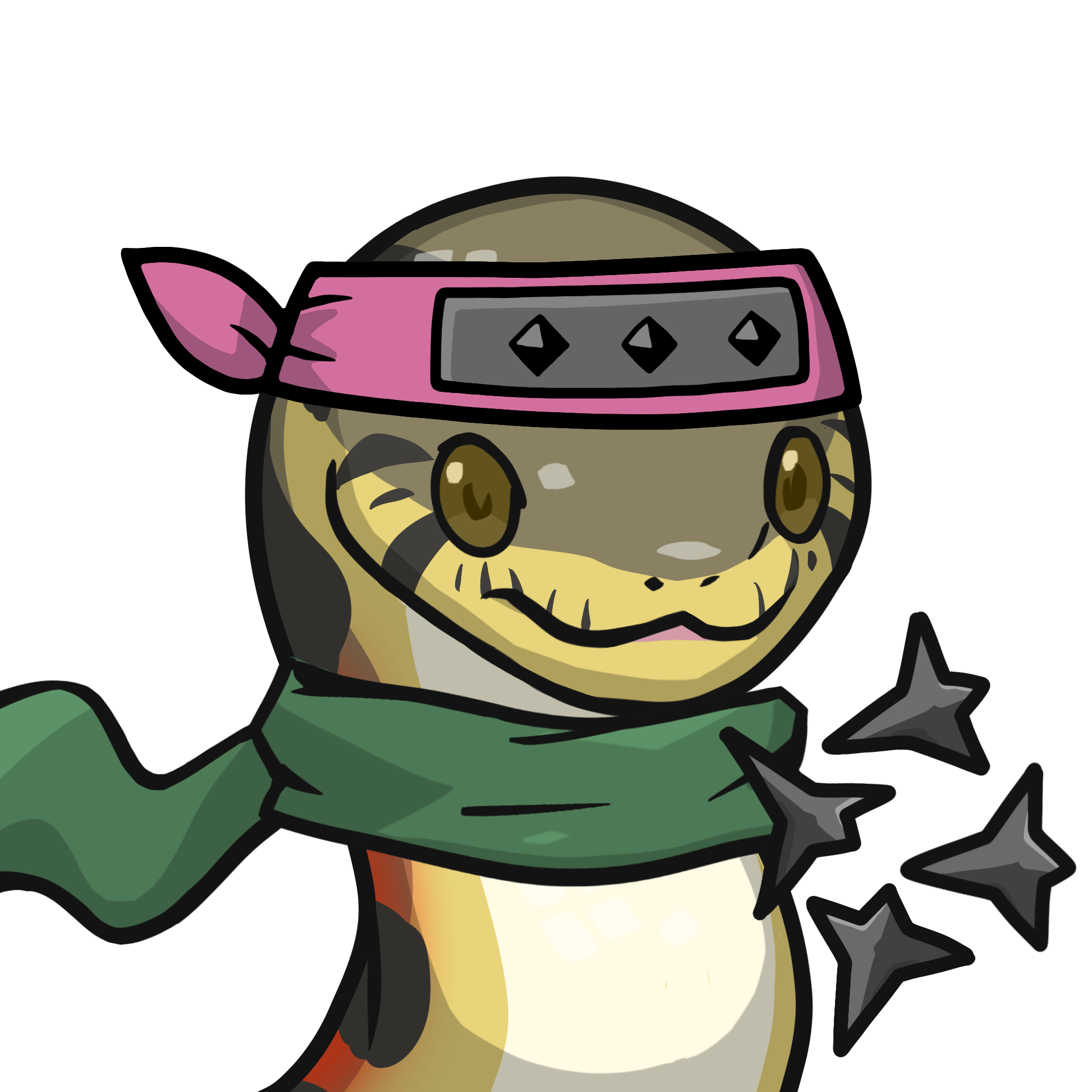 Orochi-Ringed grass snake #04639