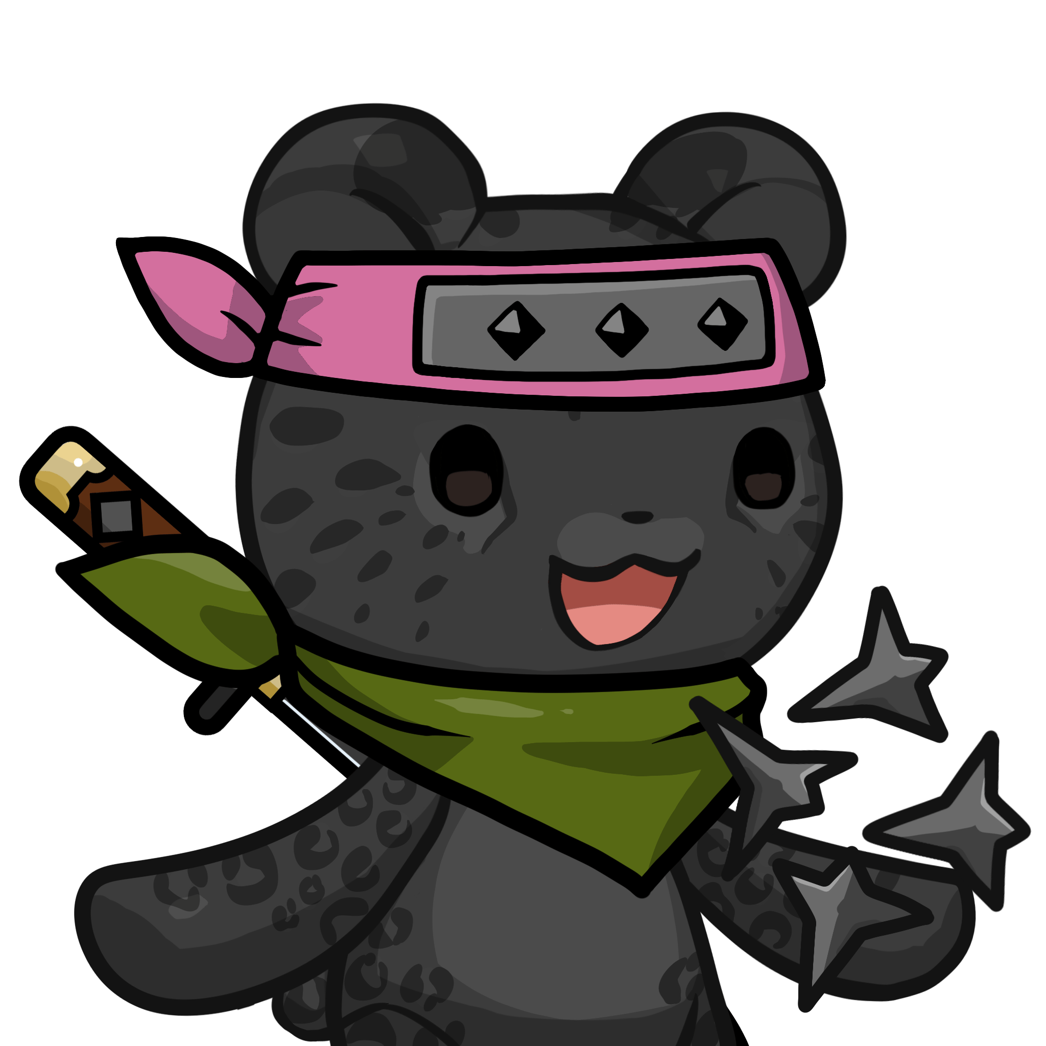 Leelee-Black leopard #04804