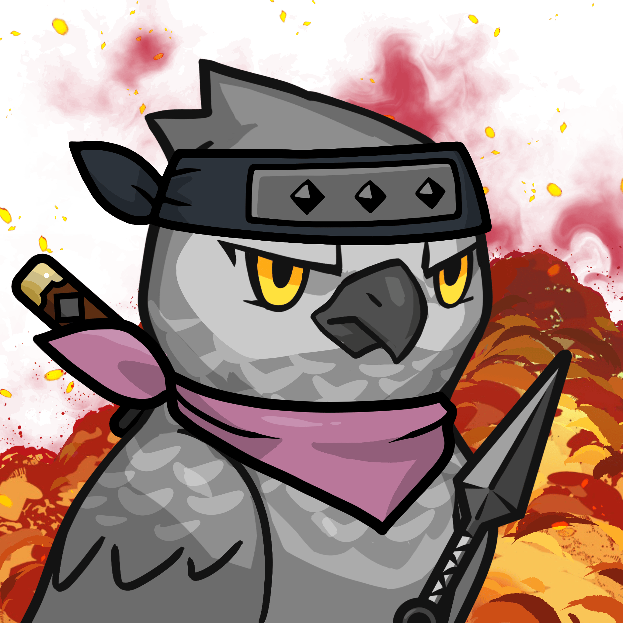 Narukami-Grey parrot #04808